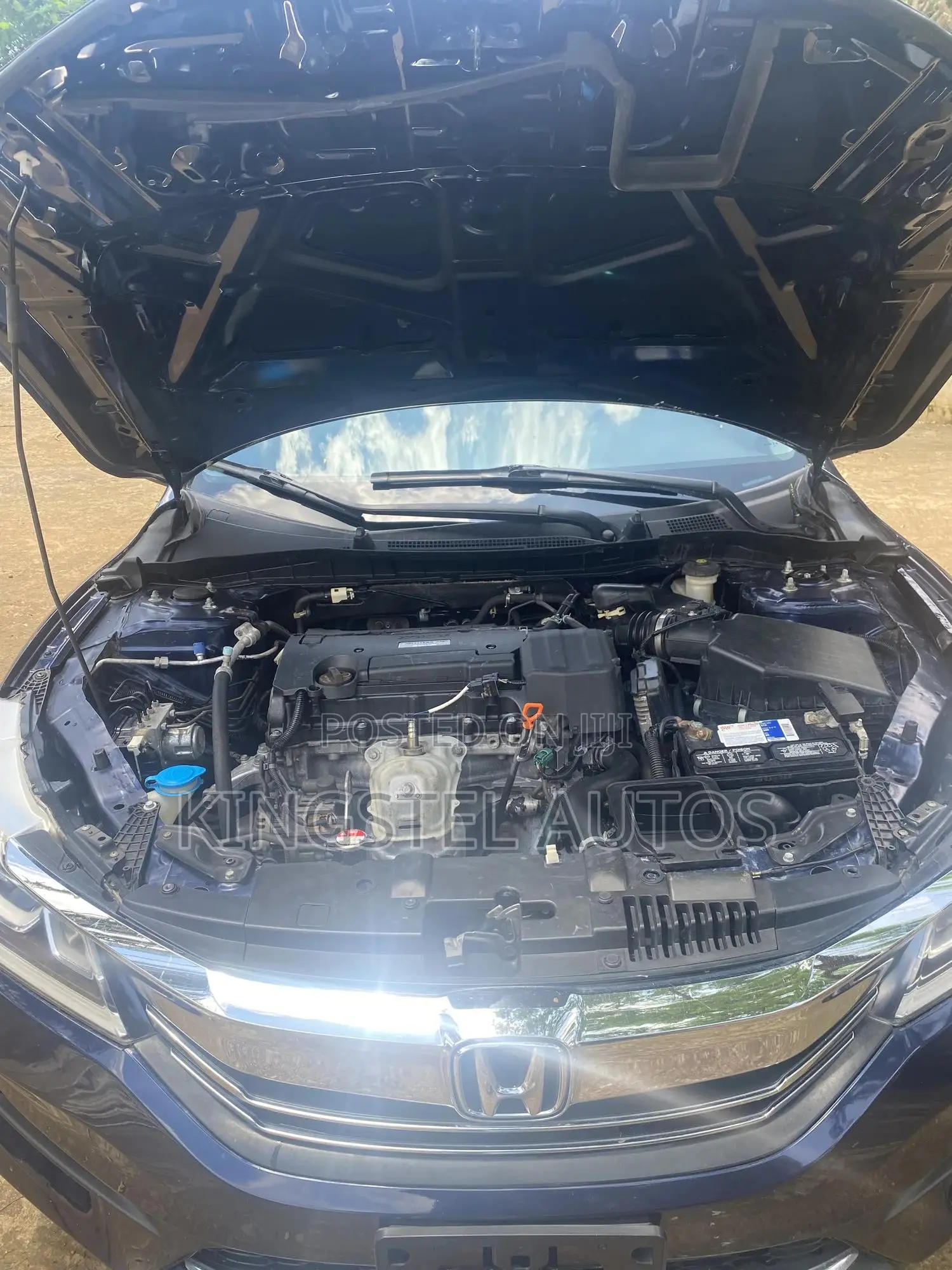 Honda Accord EX-L 4dr Sedan FWD (2.4L 4cyl 2A) 2017 Blue