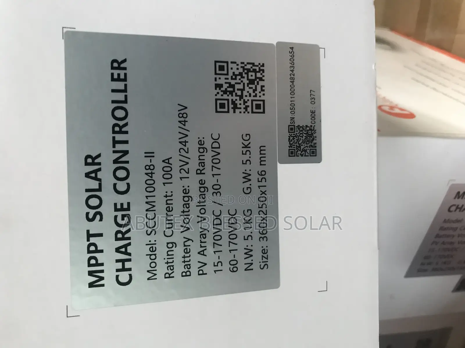 MPPT Felicity Charge Controller 100ah 48v