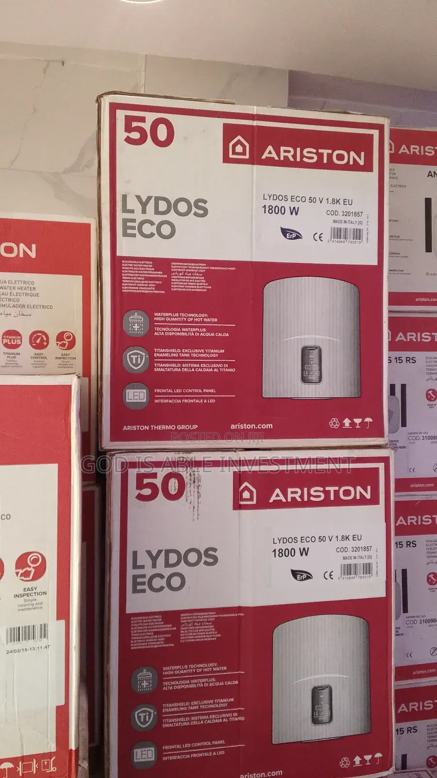 Ariston 50litres Lydos Eco