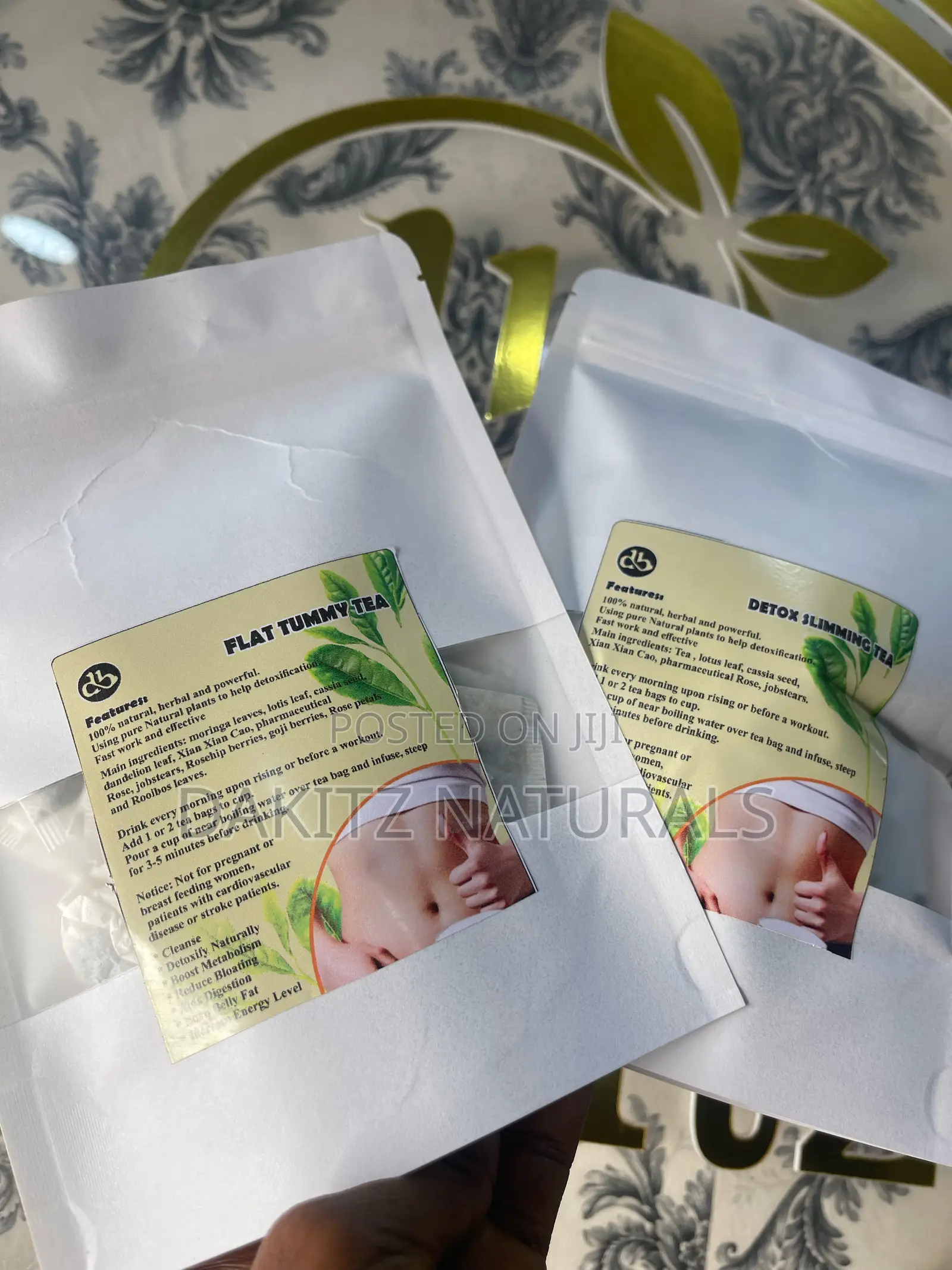 Flat Tummy Tea and Detox Slimming Tea