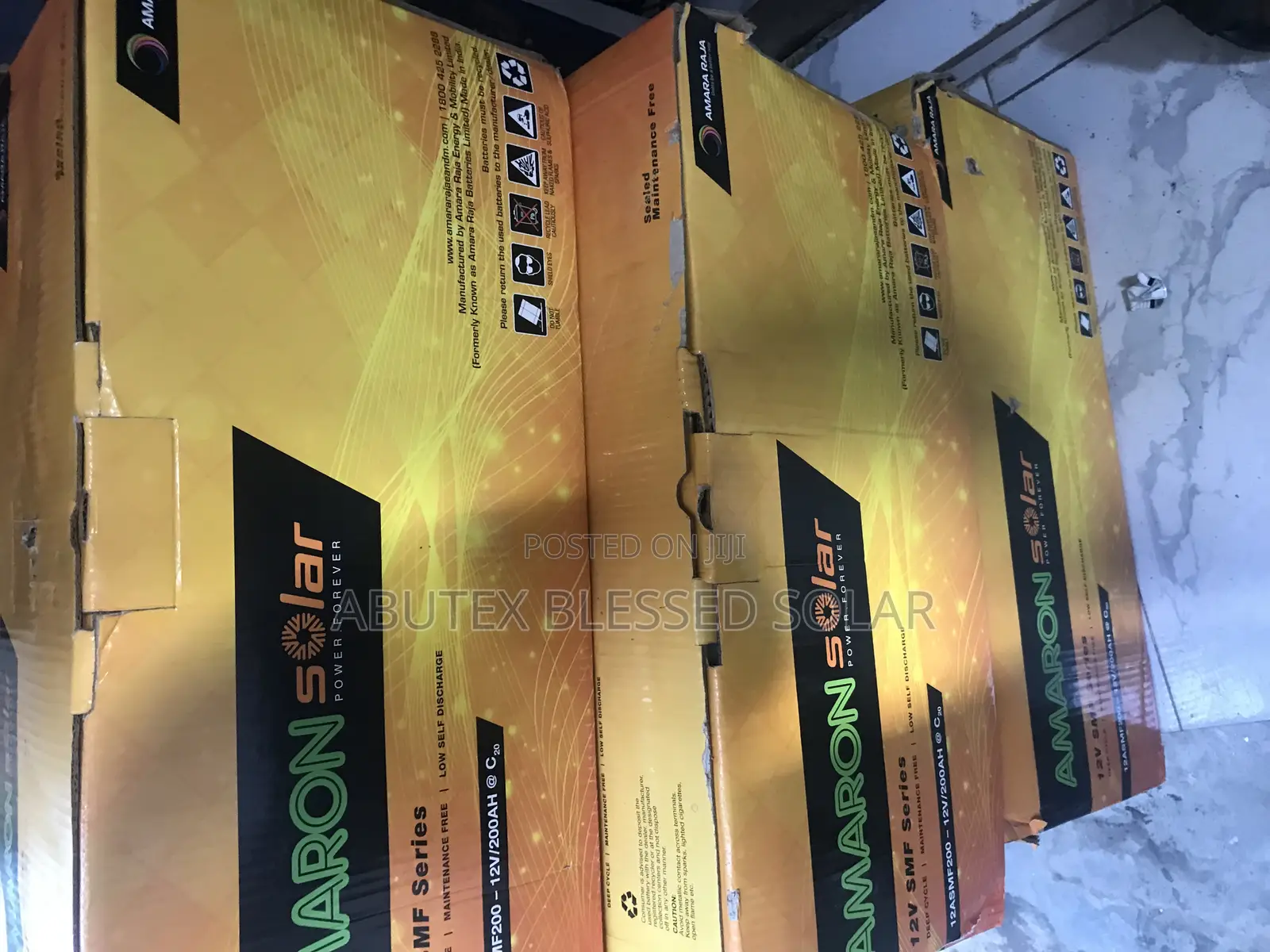 Amaron Solar Gel Bettery 200ah 12v