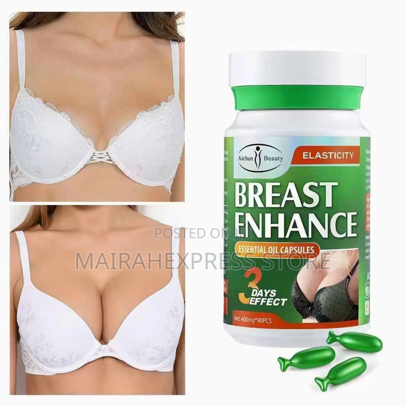 3days Breast Enhancement Oil Capsules