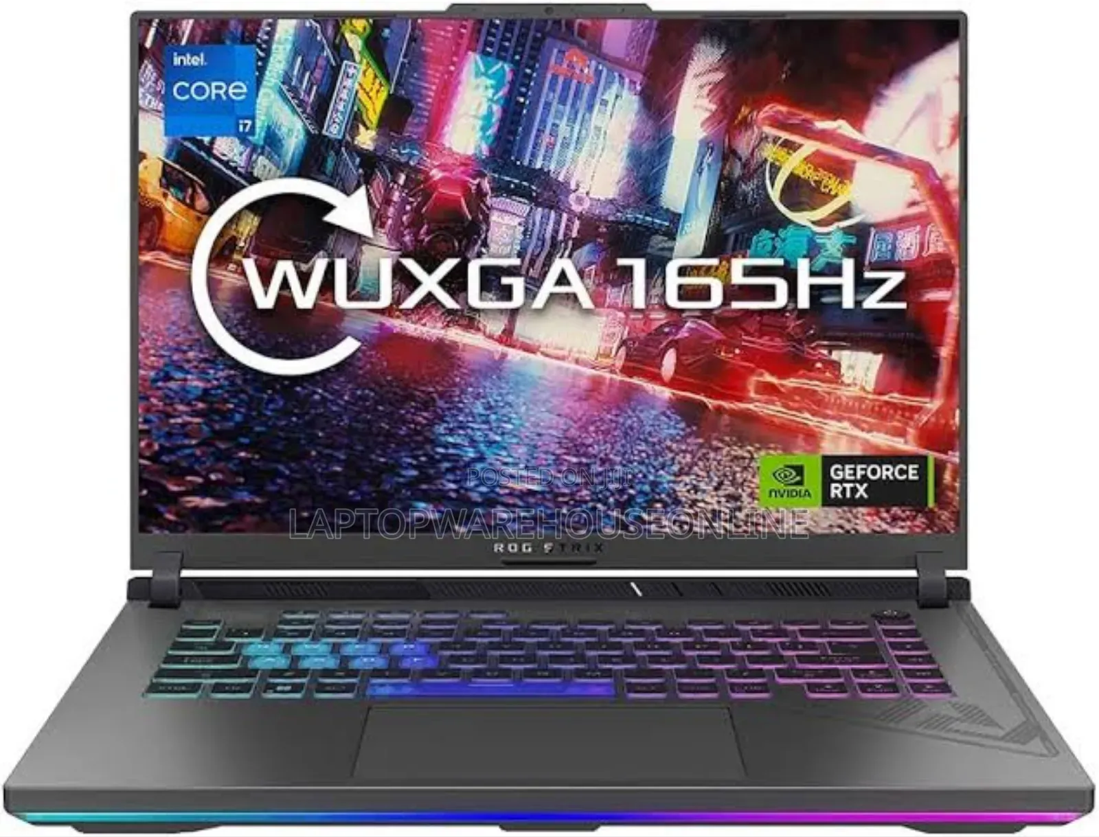 New Laptop Asus ROG Strix G16 G614 16GB Intel Core I7 SSD 1T