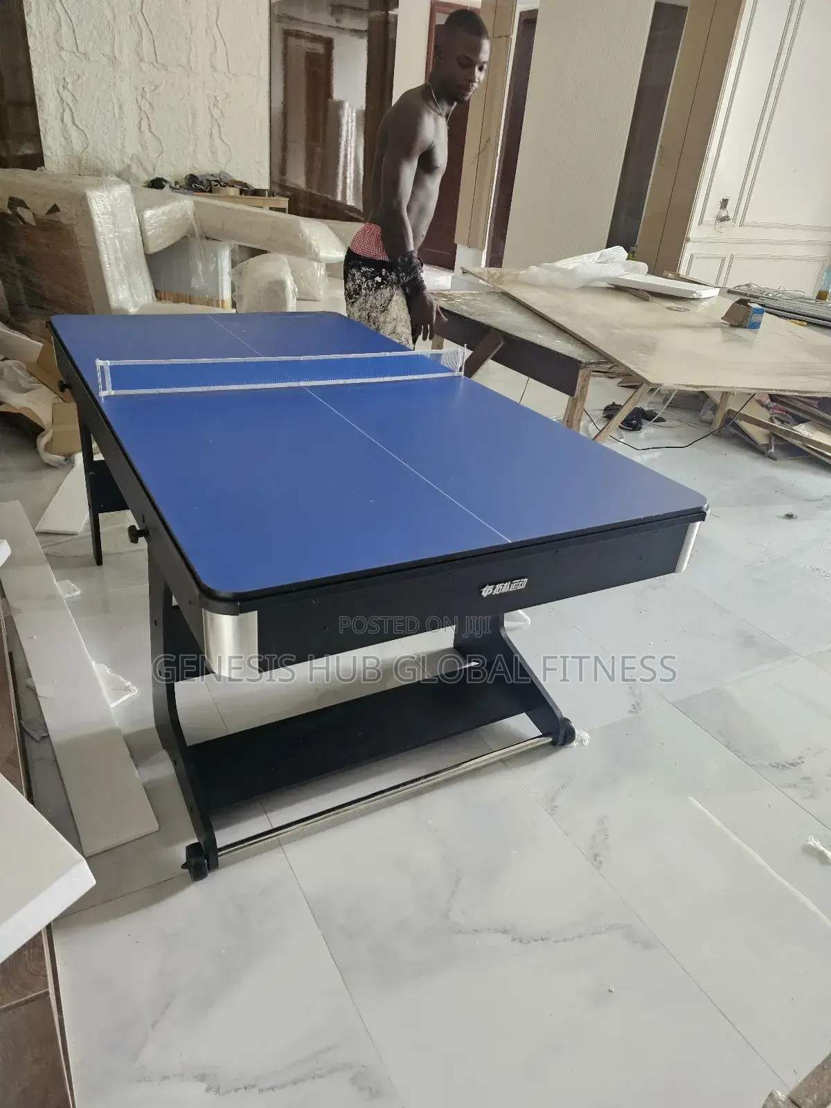 Foldable 6feet Snooker And Table Tennis Top TP2038