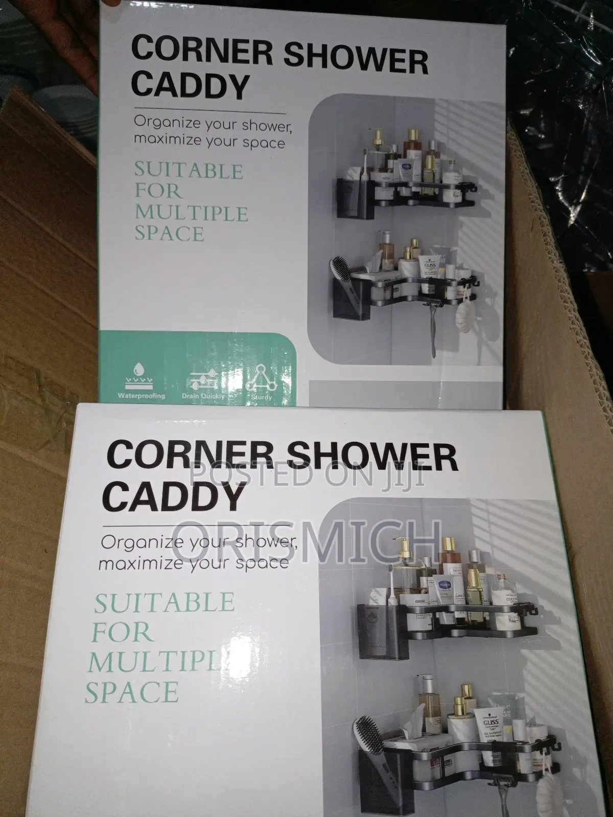2 In1 Corner Shower Caddy