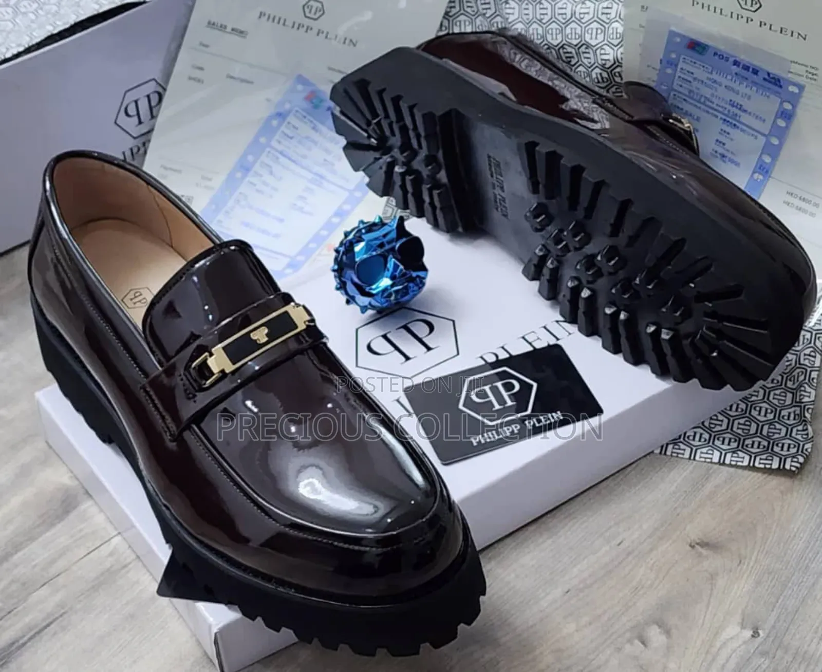 Classic Philipp Plien Glossy Leather Shoe