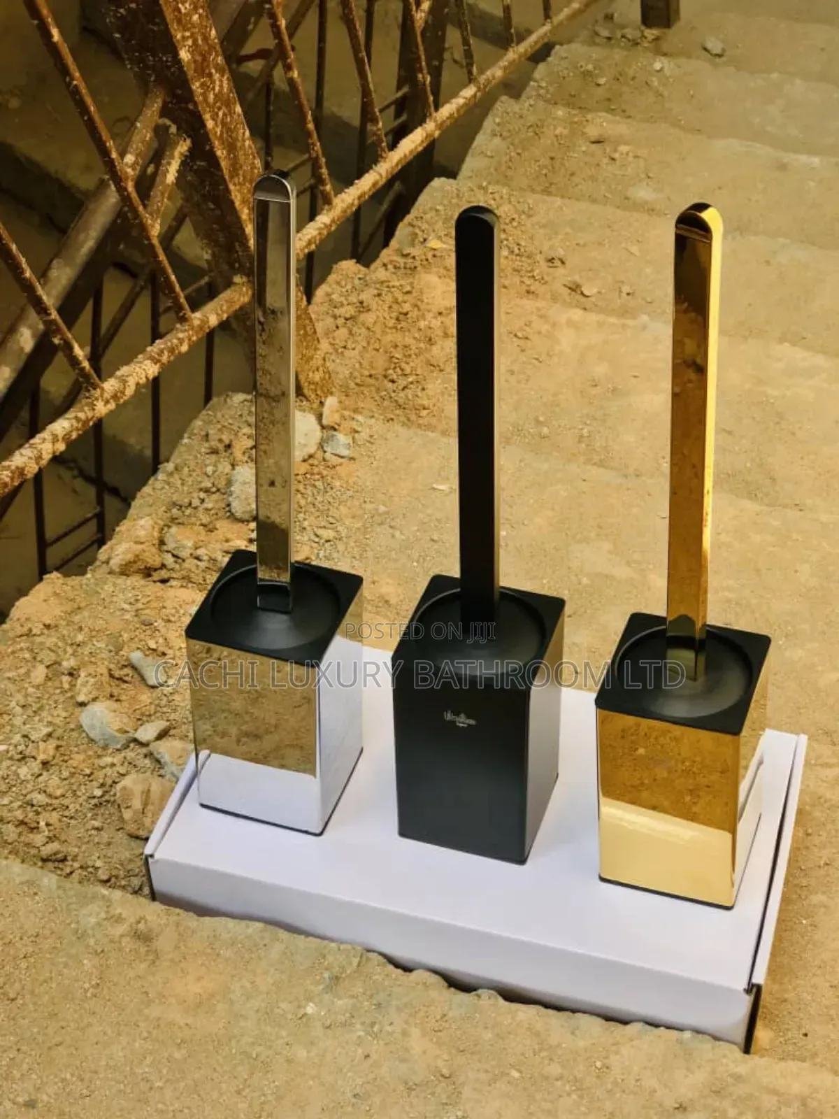Square Head Toilet Brush