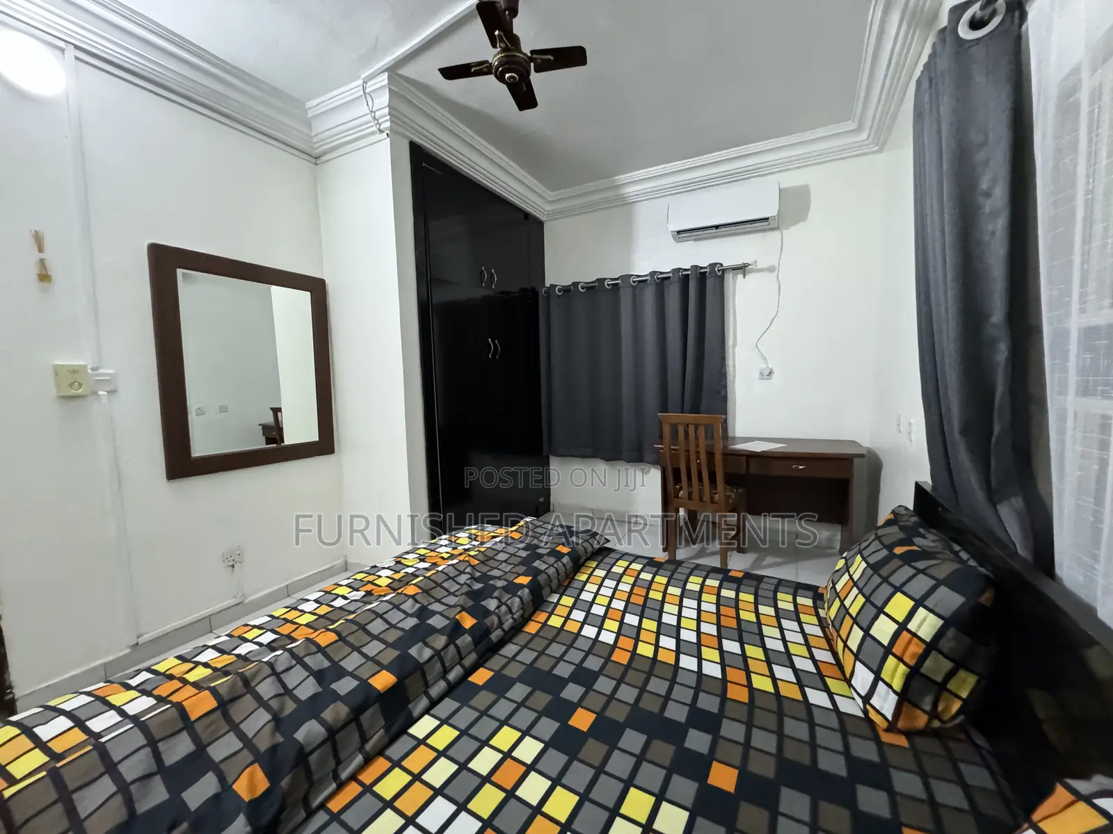 Furnished 1 Bedroom Flat 2guests +Wifi 24hrs Lit Utako Abuja