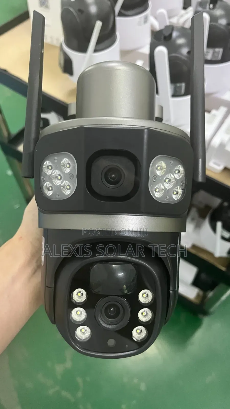 Triple Lens Solar Camera