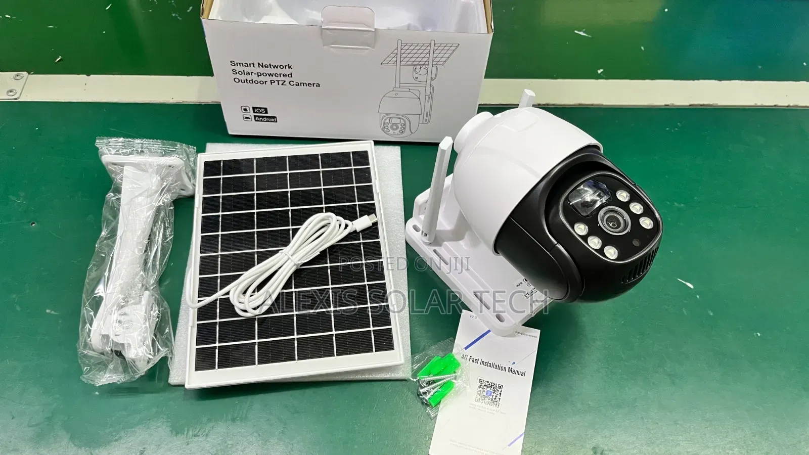 PTZ Solar Camera