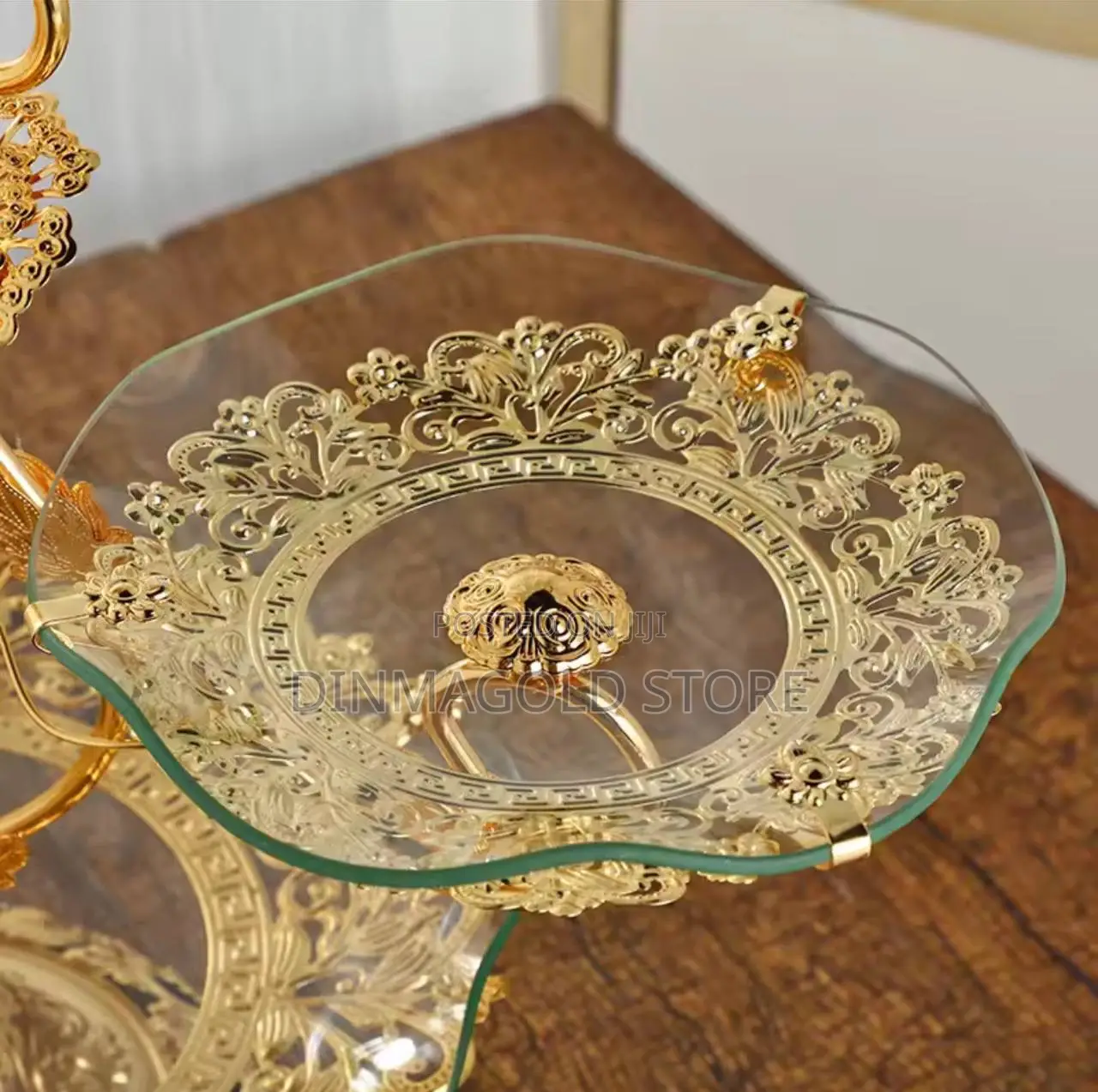 European Vintage Snack Plate
