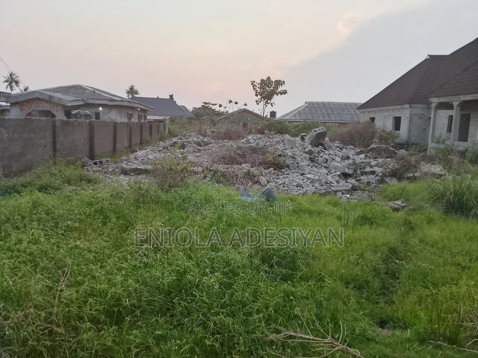 Full Plot of Land at Ikorodu Igbogbo Bayeku Per SQM 160/60