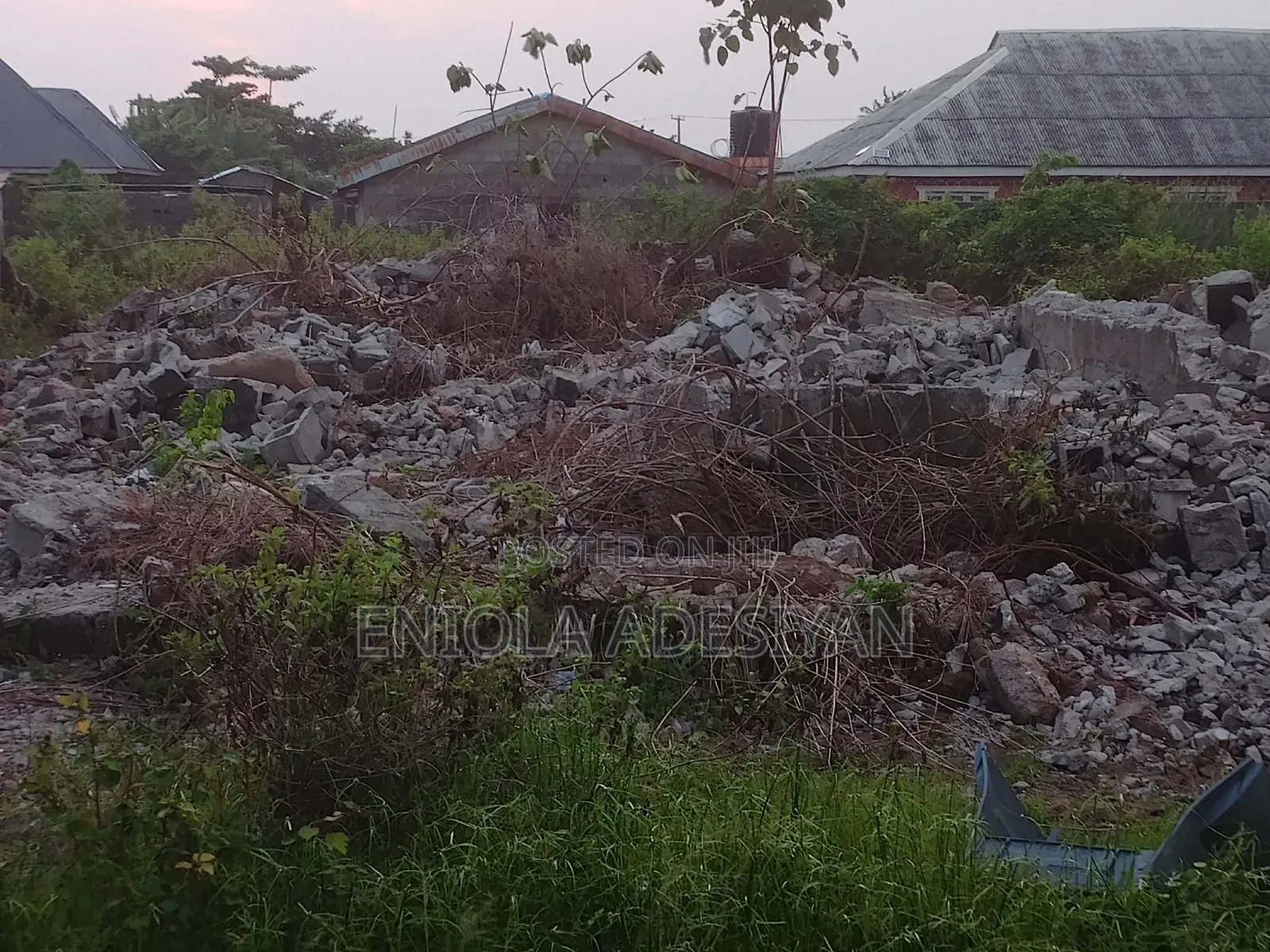 Full Plot of Land at Ikorodu Igbogbo Bayeku Per SQM 160/60
