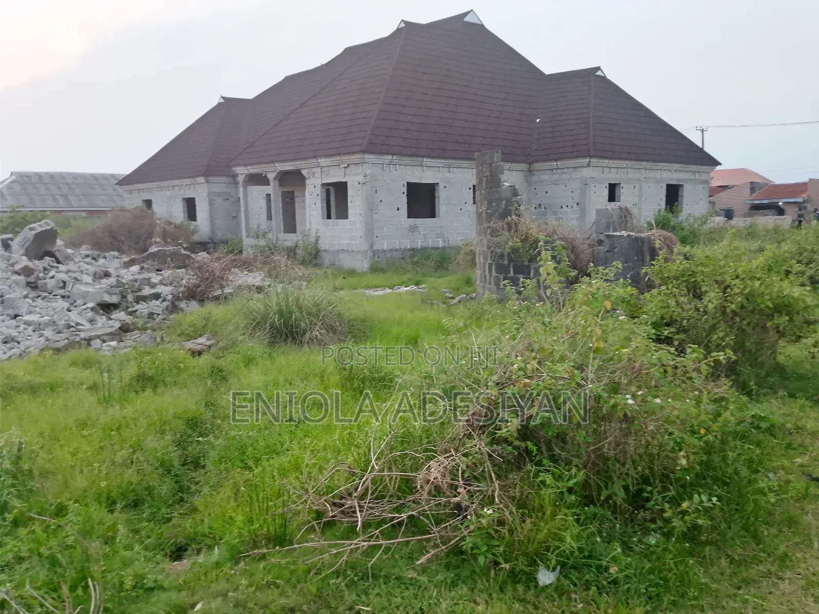 Full Plot of Land at Ikorodu Igbogbo Bayeku Per SQM 160/60