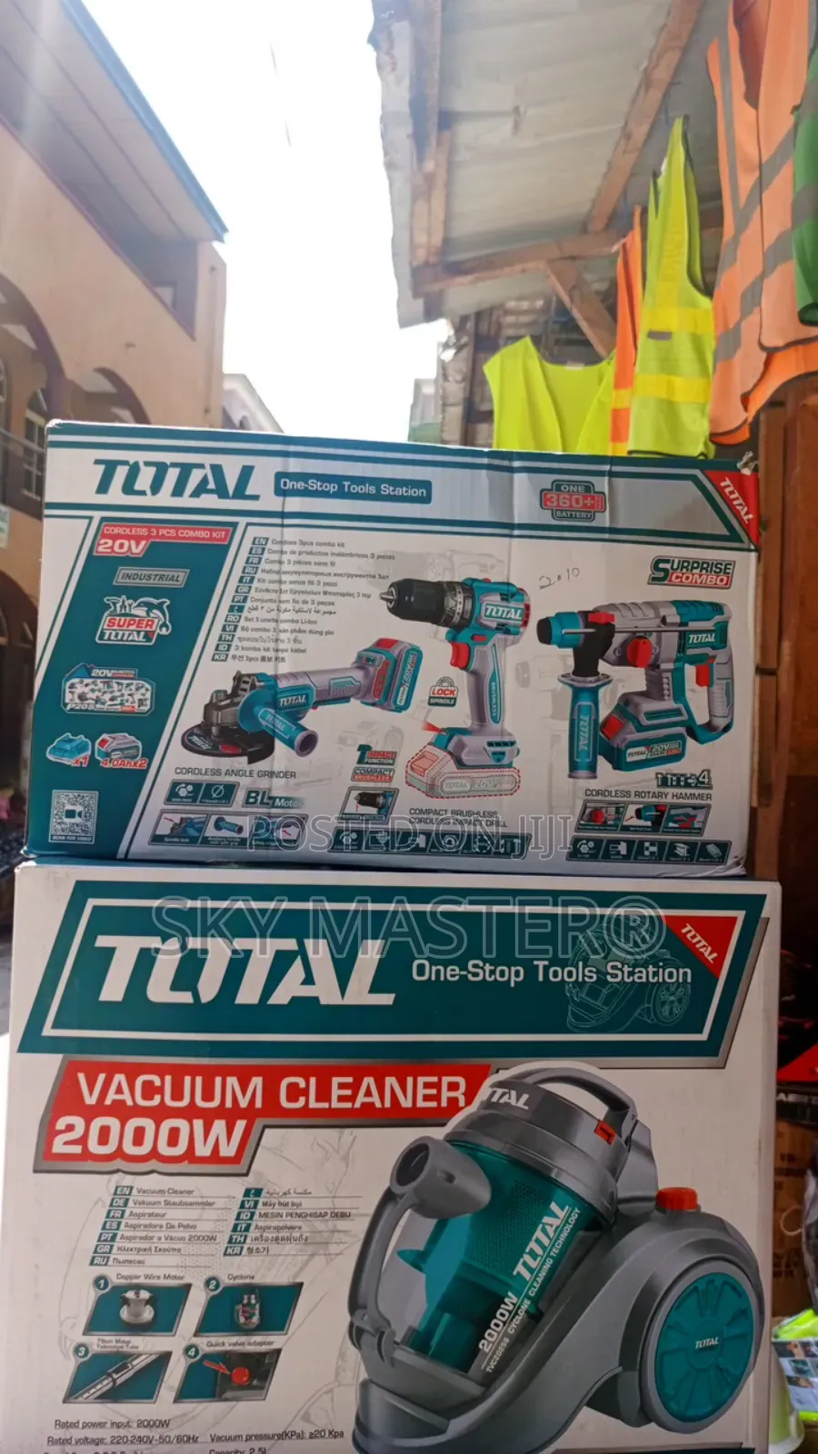 Total 3in1 Cordless Combo Kit