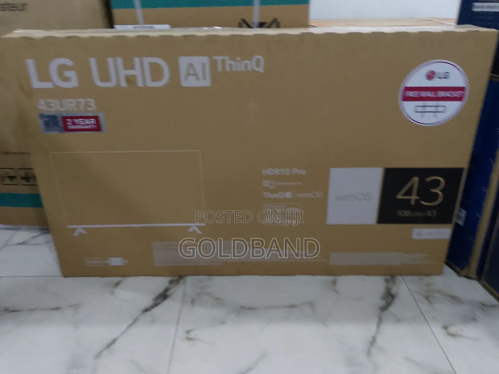 Lg 43" Uhd Hdr1pro Smart Tv (43ur73)