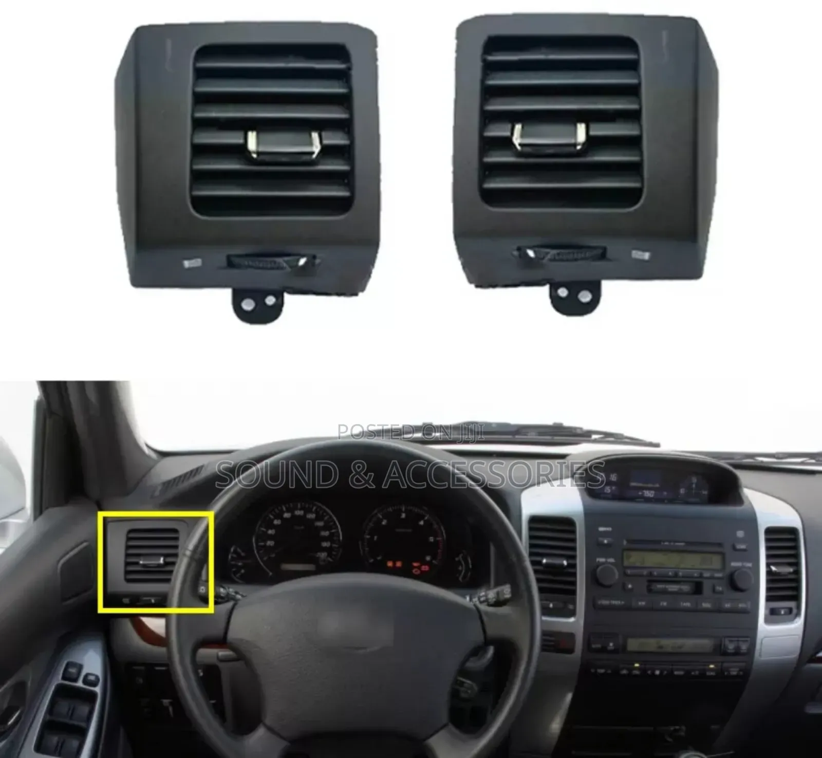 Toyota Landcruiser Prado 120 Lexus GX470 a/C Air Vent 03-09