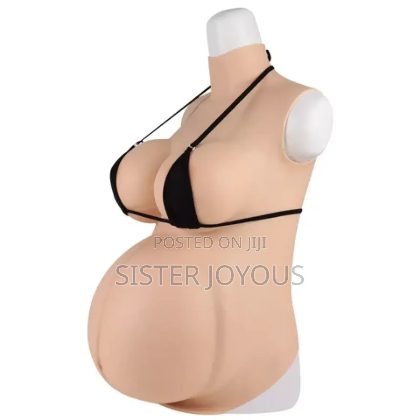 Silicone Breast Form With Fake Pregnancy