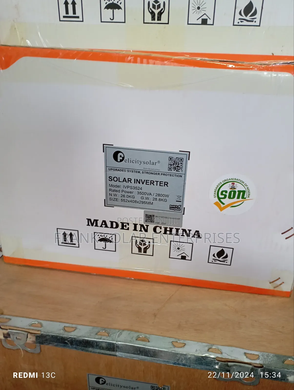 Felicity Solar Inverter Ivps 3kva24v