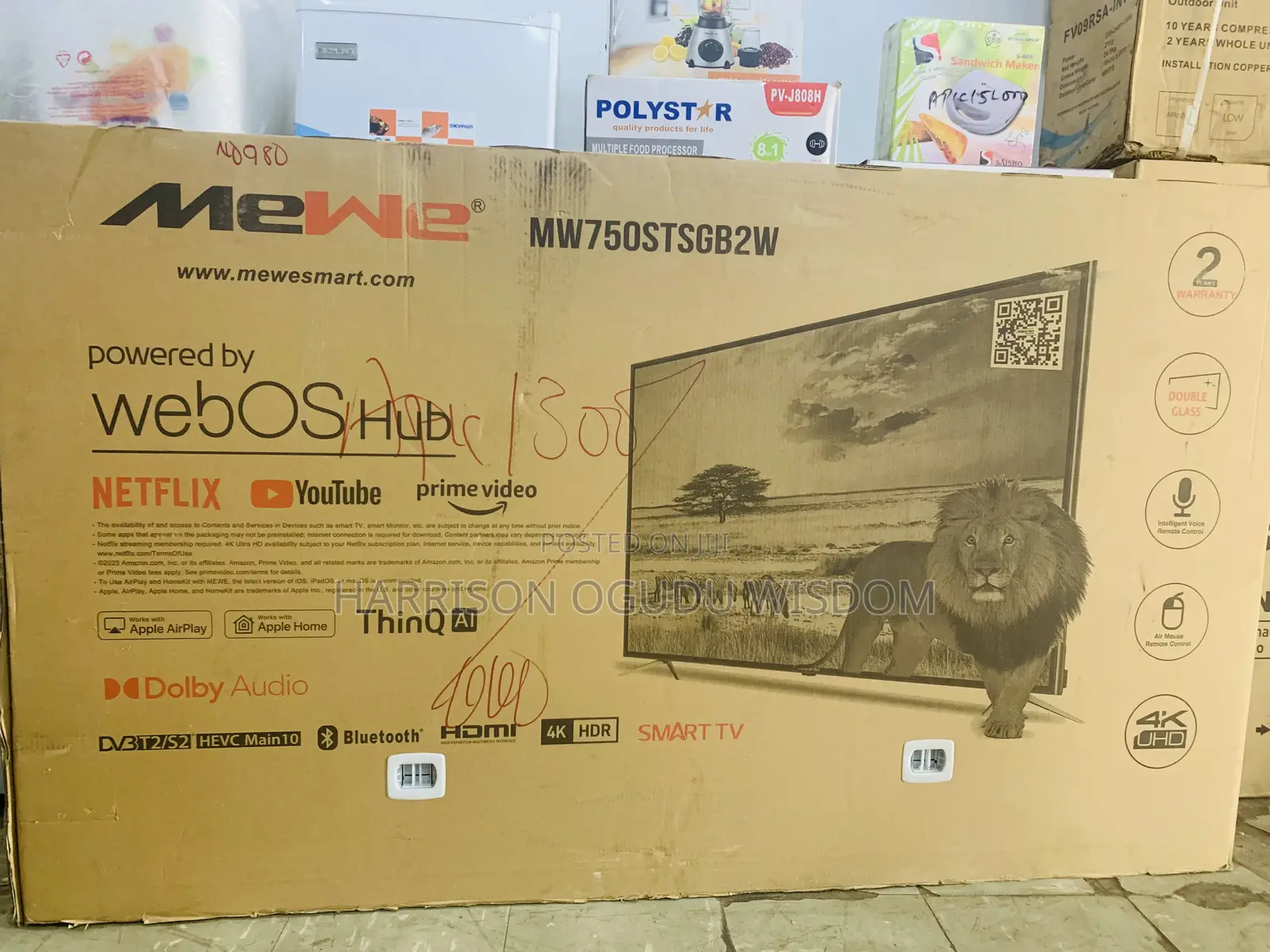 Original Mewe Double Screen Tv Available