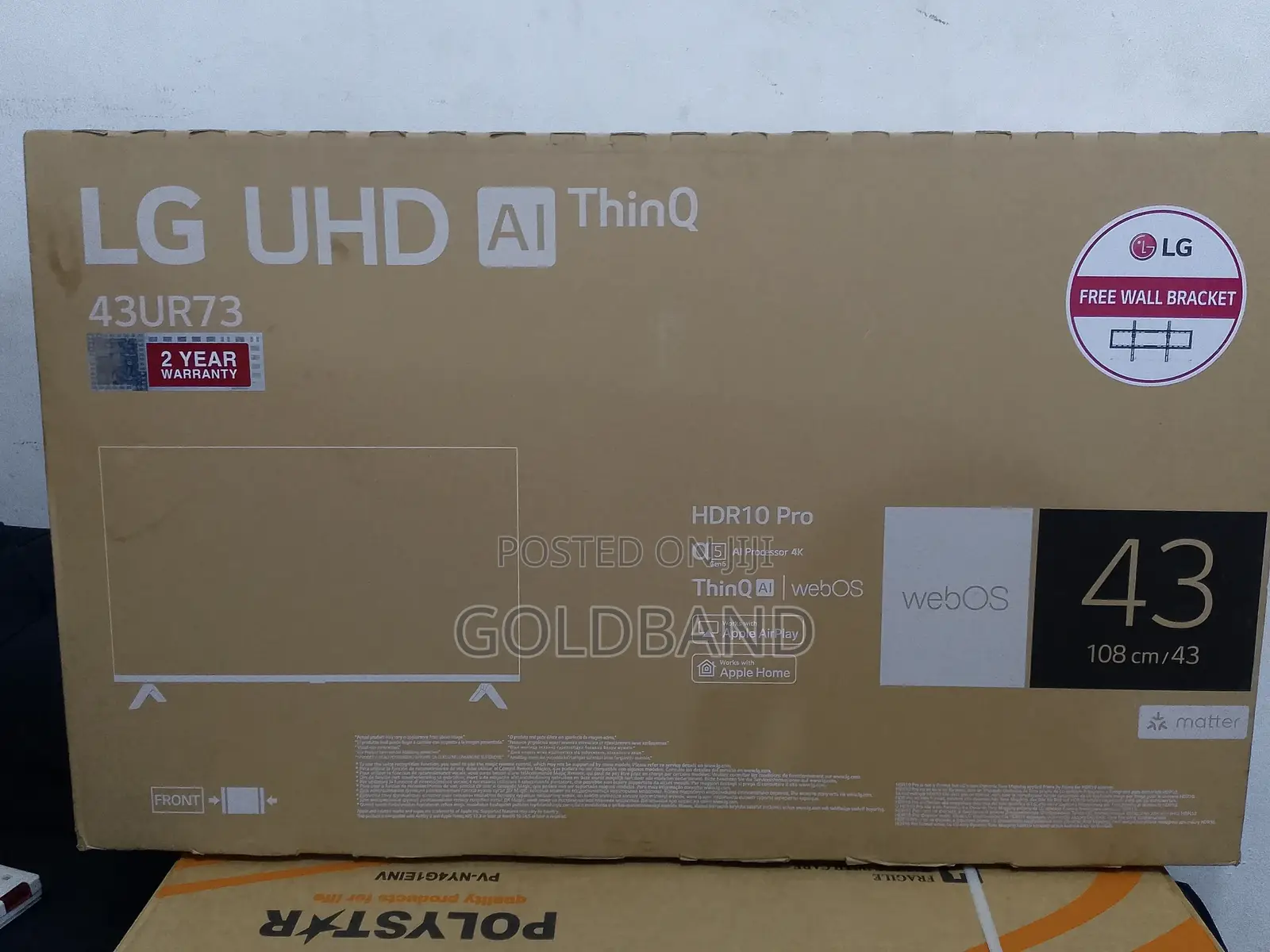 LG 43" Uhd Cinematic Smart TV (43ur73)