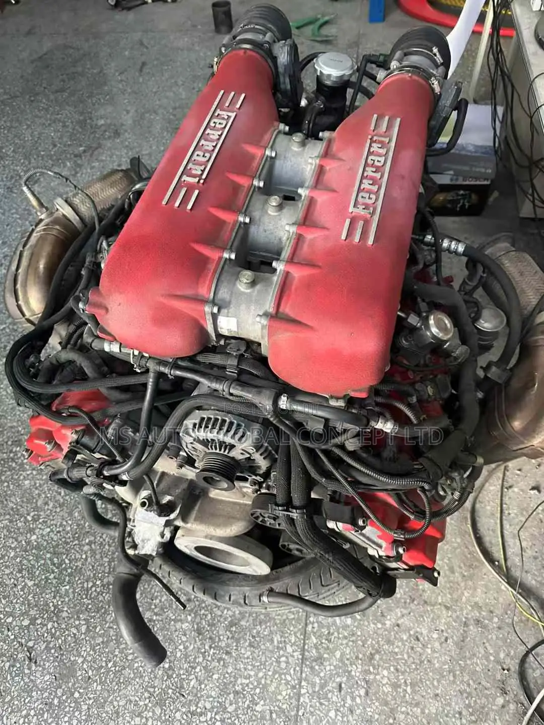 Ferrari 458 Engine