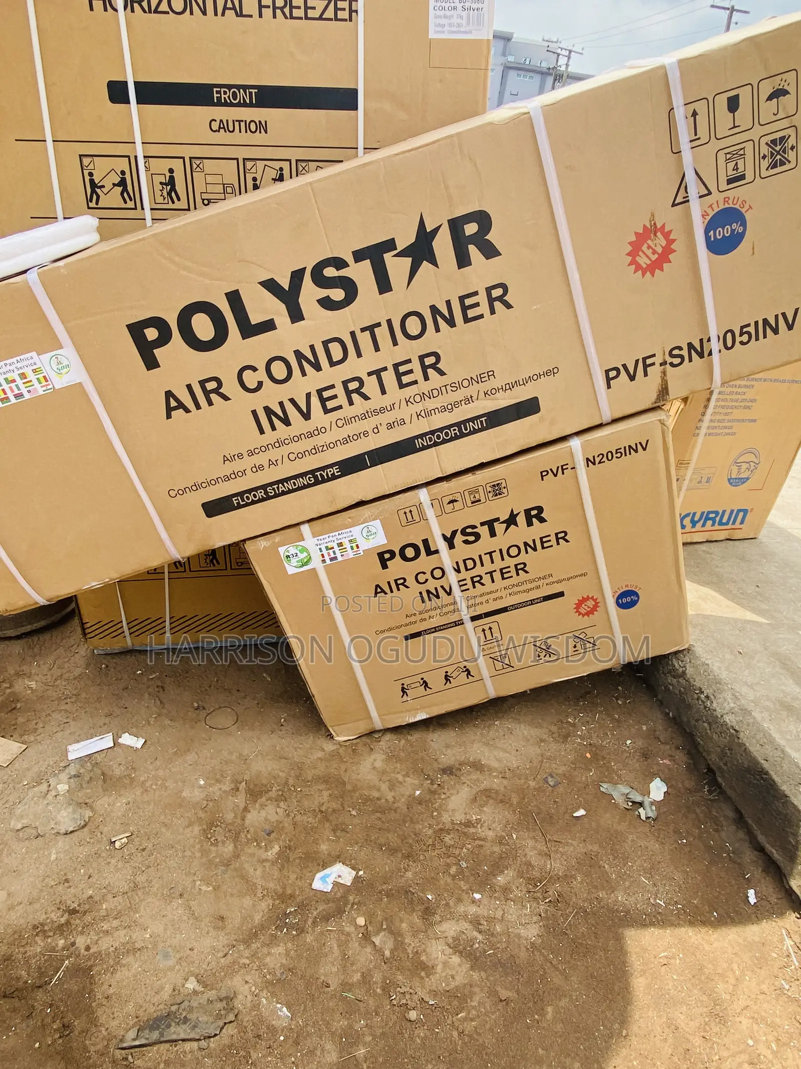 Polystar 2:Hp Standing Inverter Air Conditioner