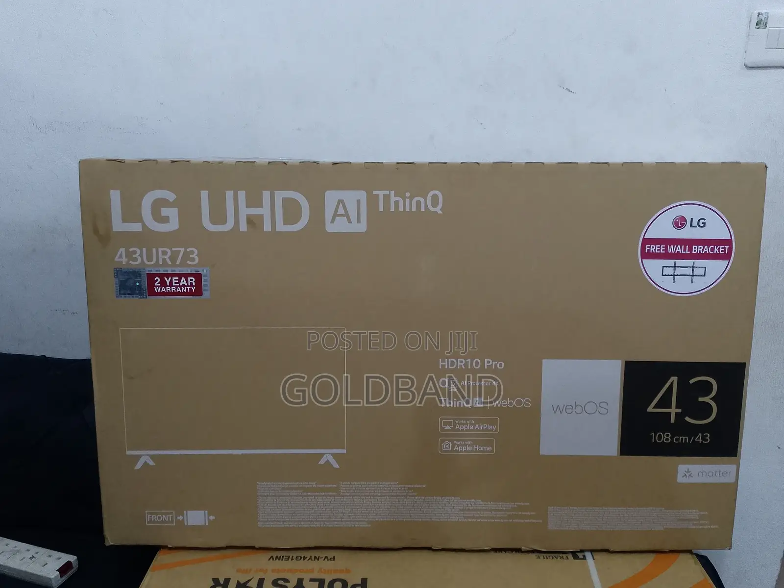 LG 43" Uhd Fast Response Smart TV (43ur73)