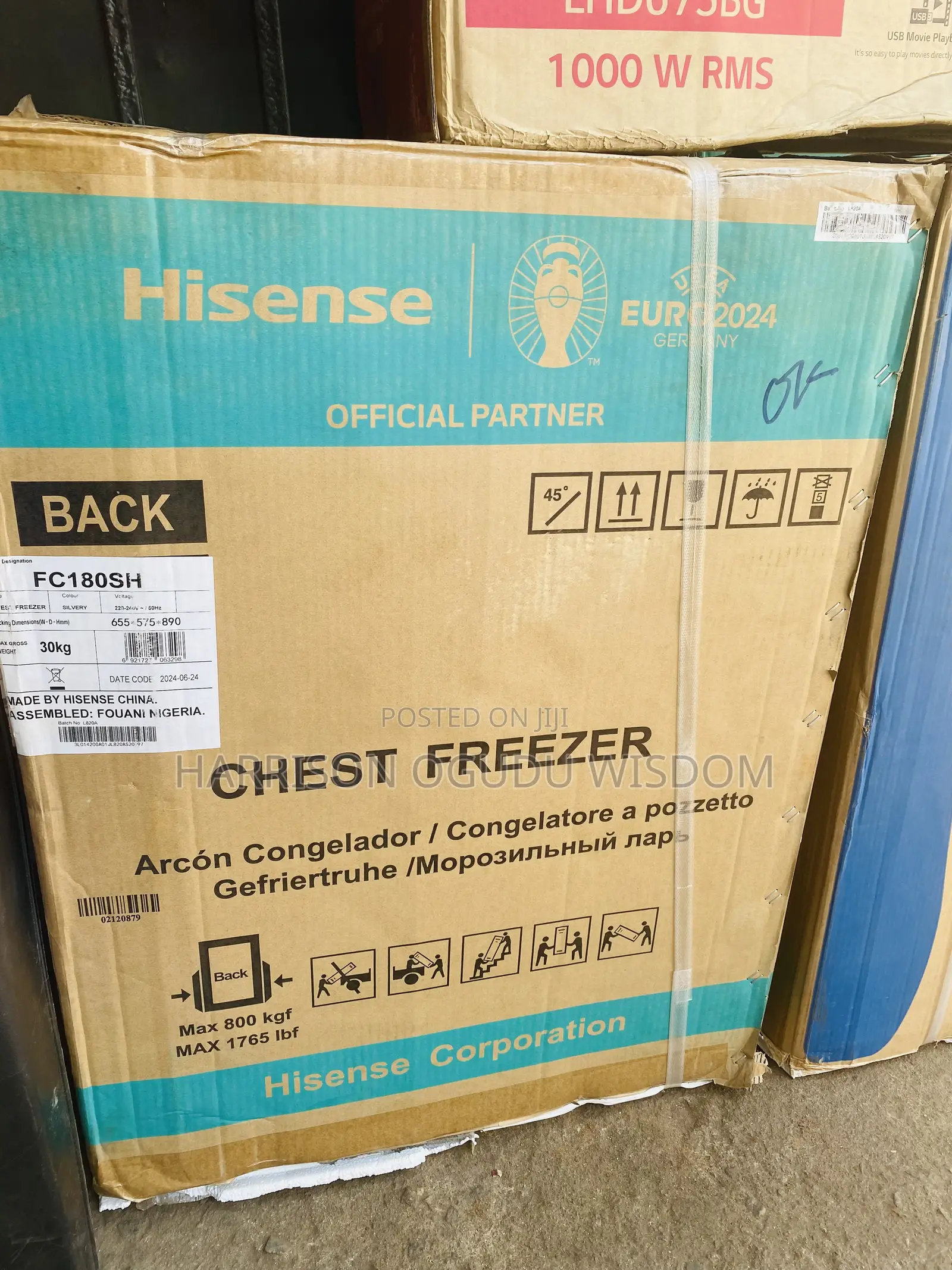 Hisense 180sh-Fc 144l Deep Freezer Available for Sale