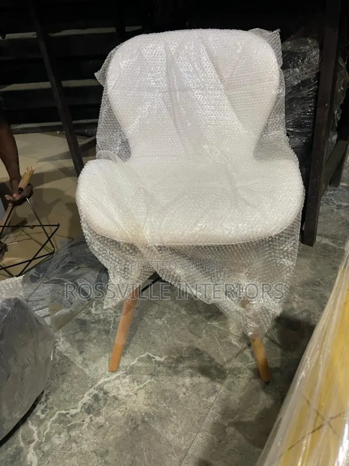 Exotic Ems Chair With Wooden Legs