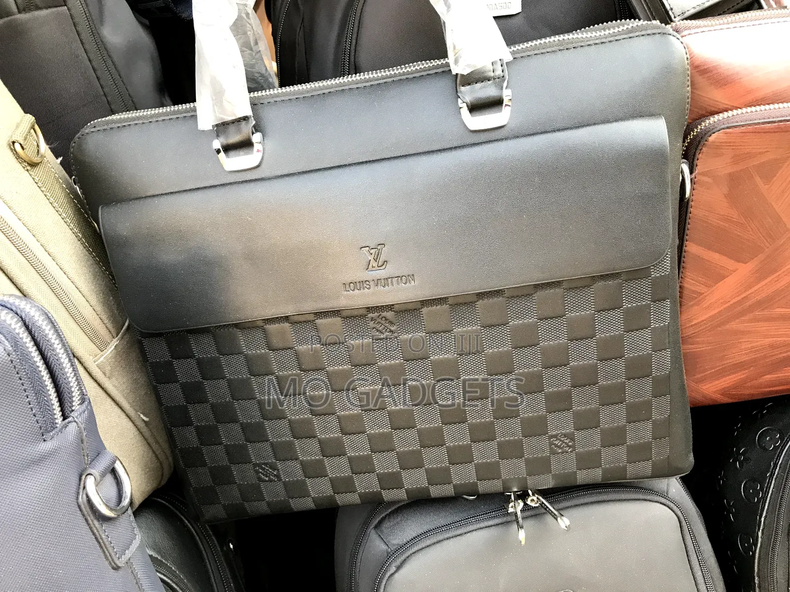 Leather Bag for Office and Laptop Use