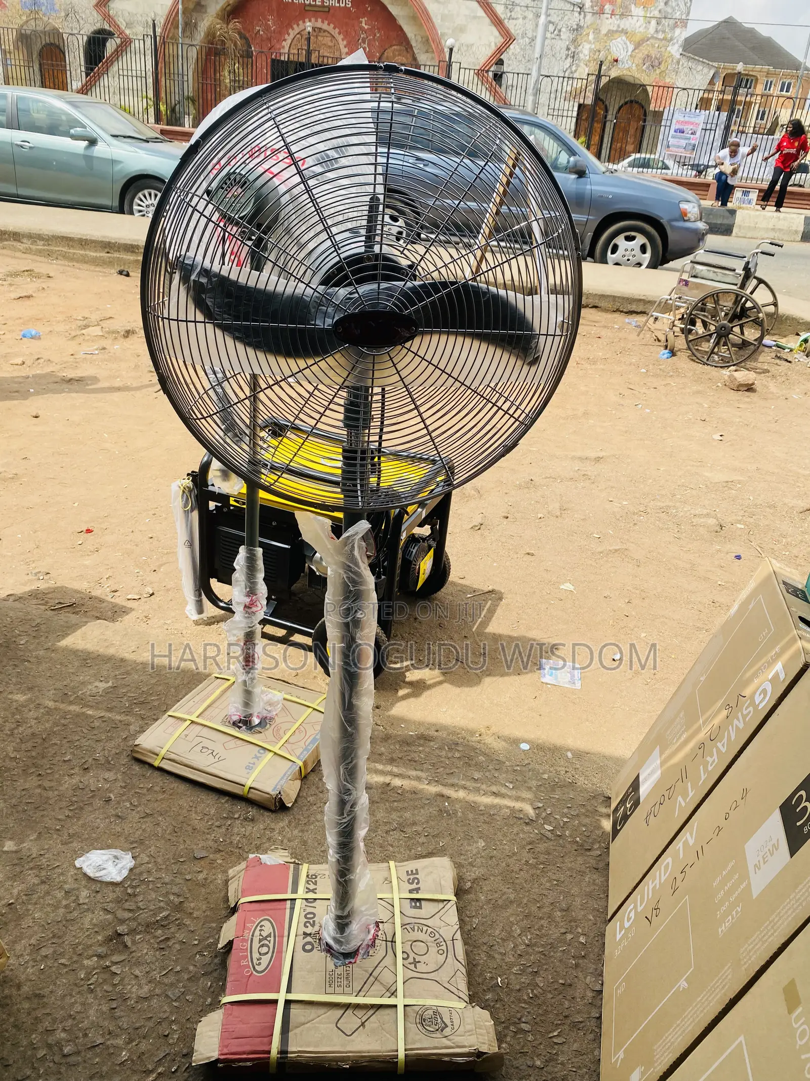 Original Ox Industrial Fan 20” Available