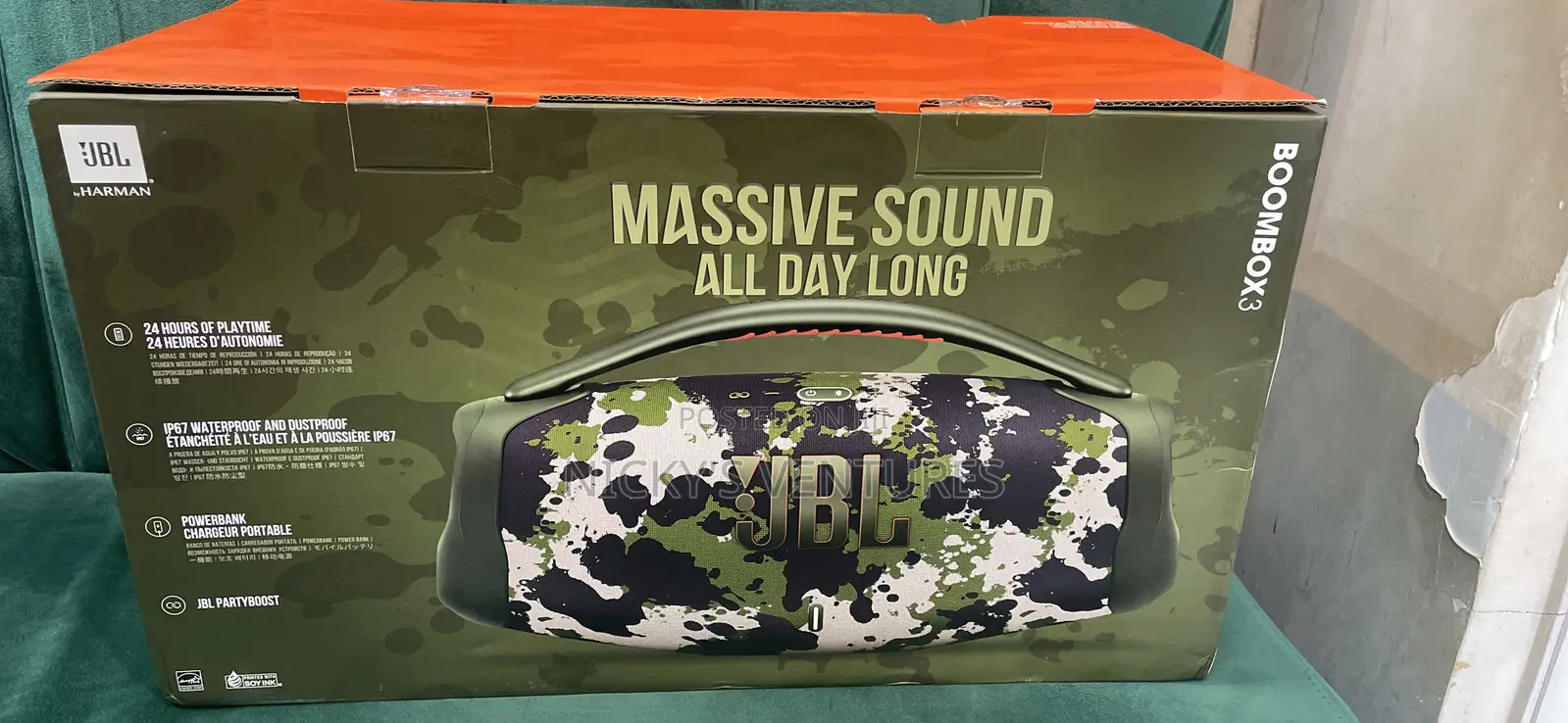 Original JBL Boombox 3 Camo