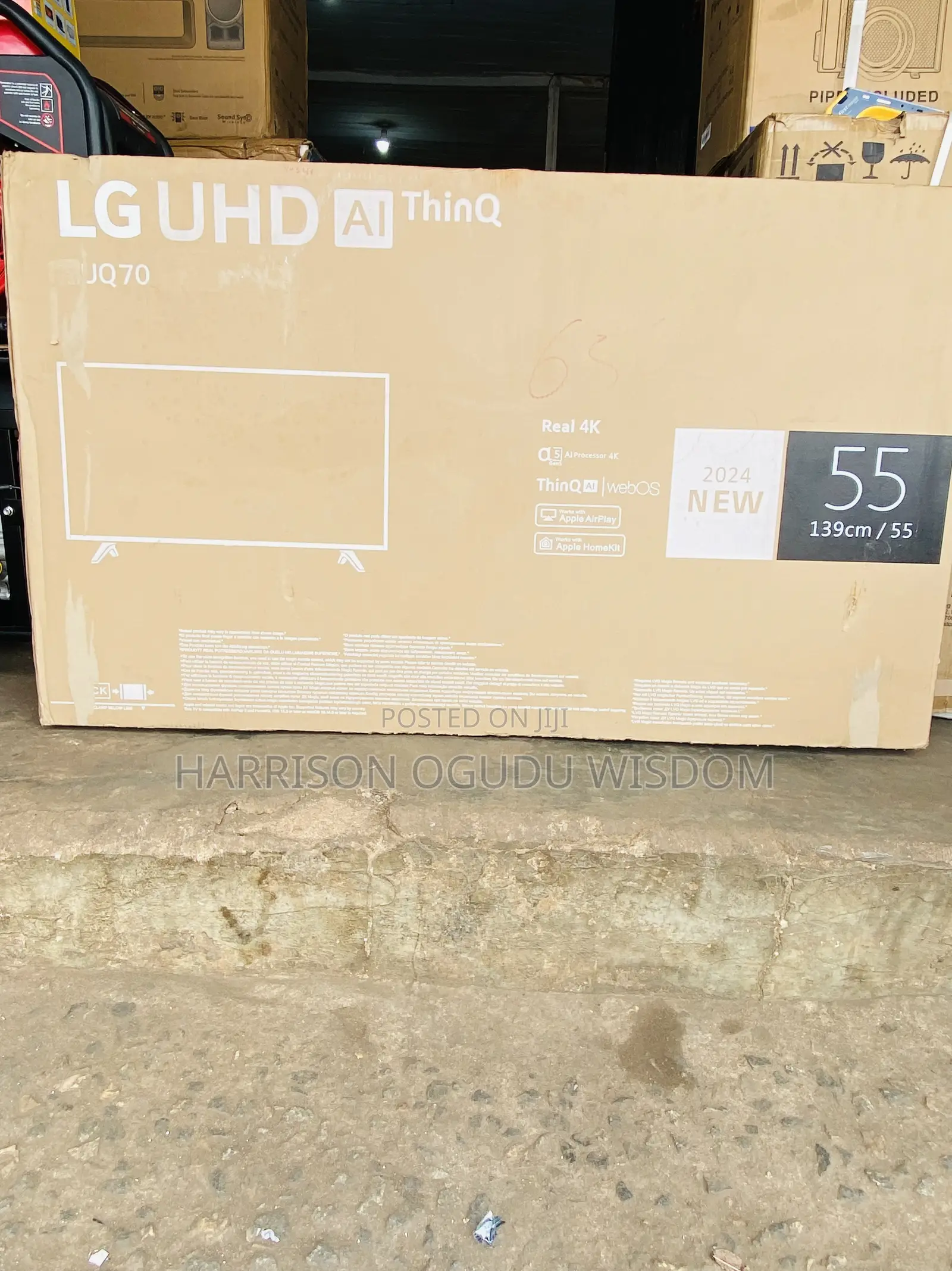 Lg 55”Inches Smart Tv Available for Sale
