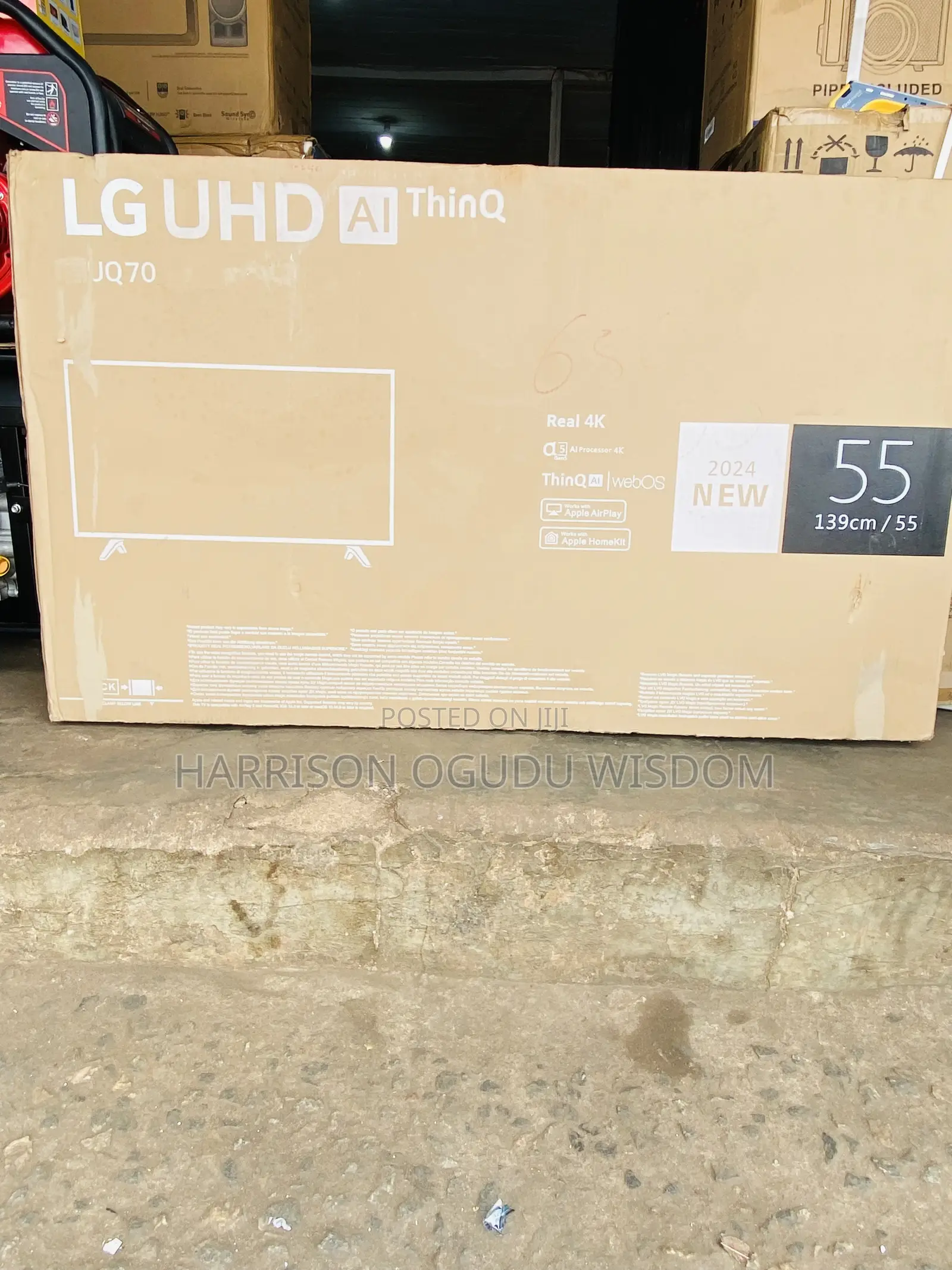 Lg 55”Inches Smart Tv Available for Sale