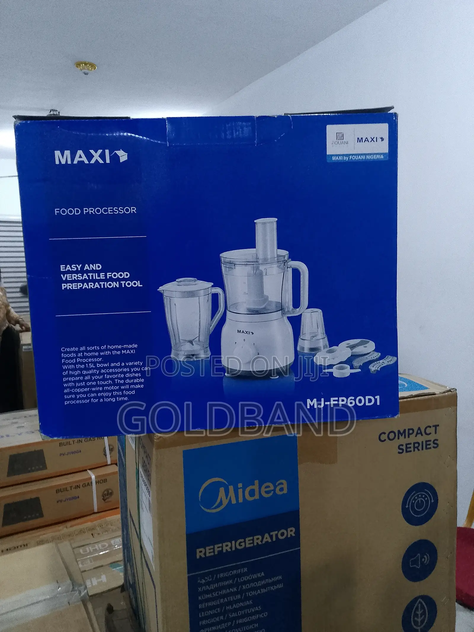 Maxi 1.5L 800W Durable Food Processor (Blend Master)