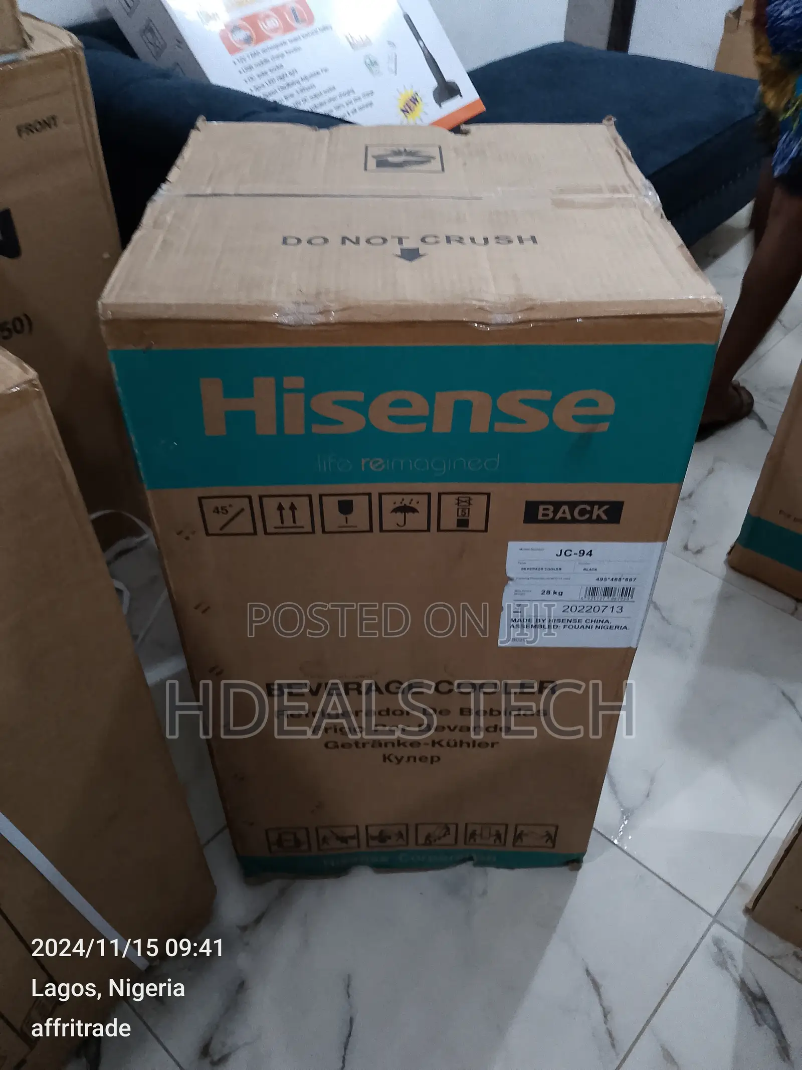 Unique Hisense Beverage Cooler -Jc94