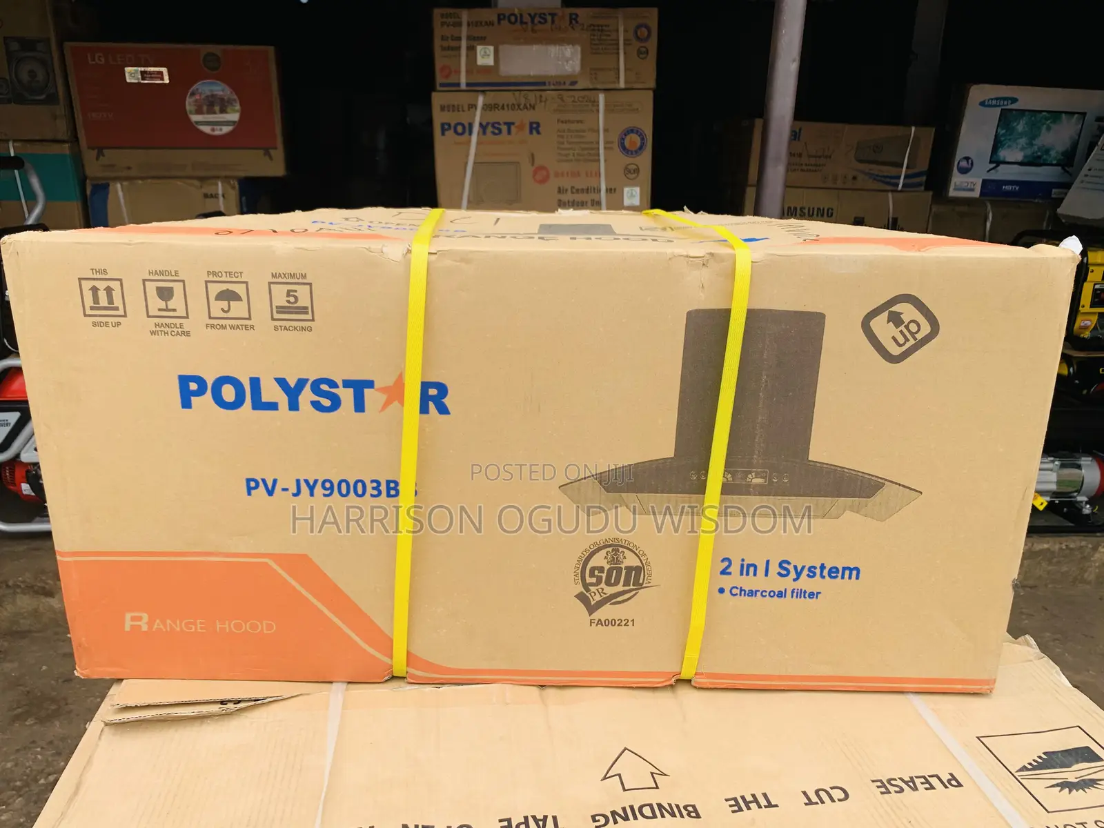 Original Polystar Range Hood 90*60 Available