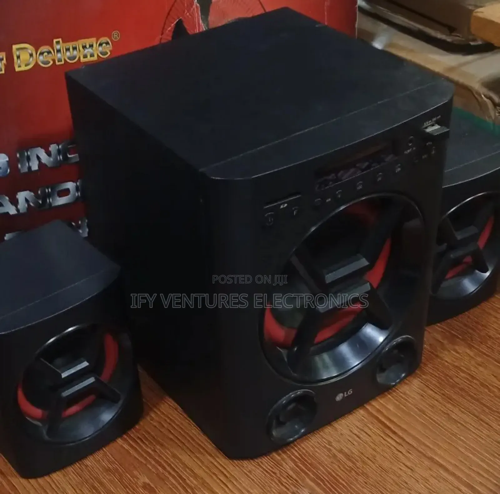 40W LG Sound System With Powerful Bass.