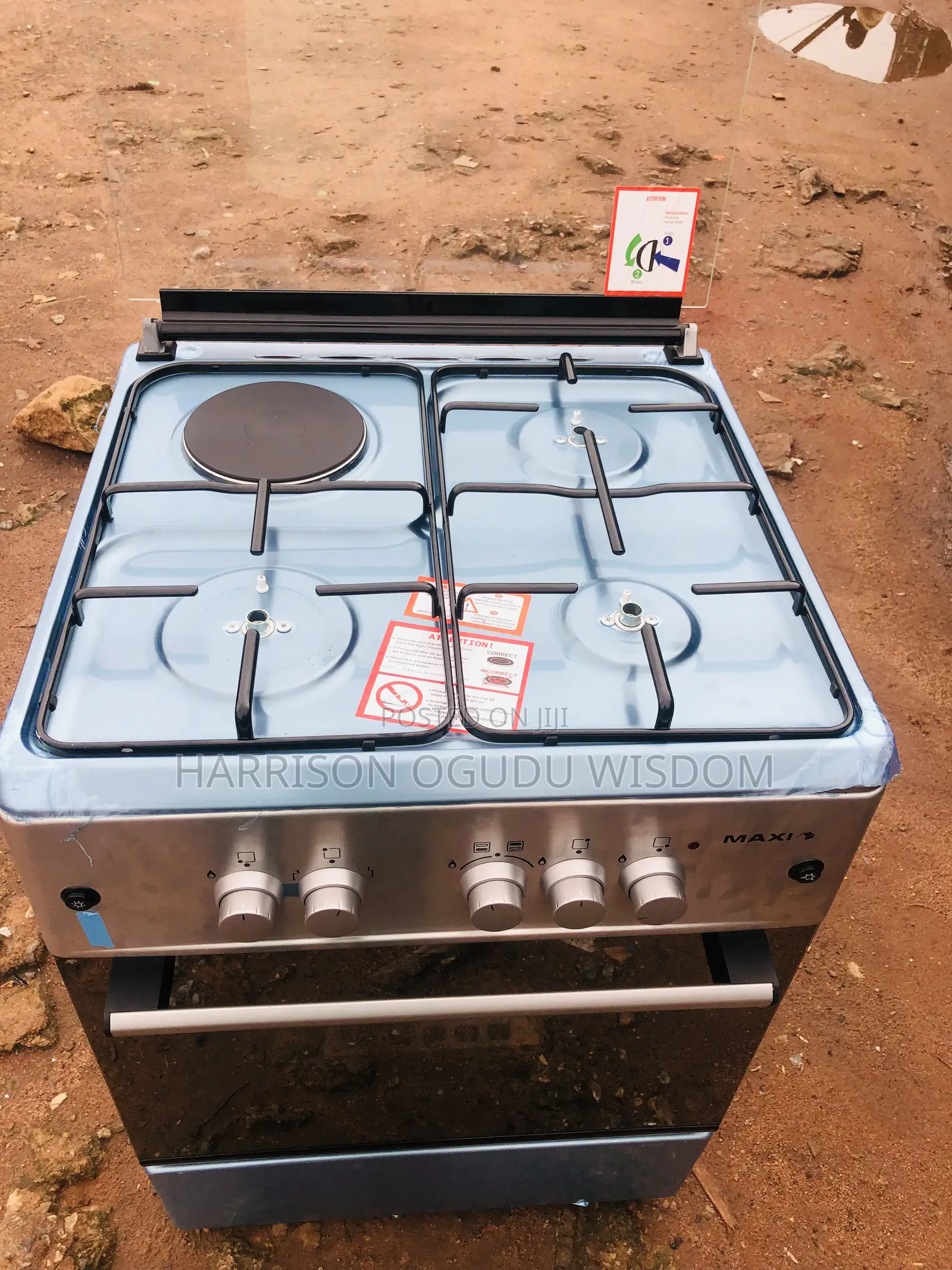 Maxi Gas Cooker Available for Sale