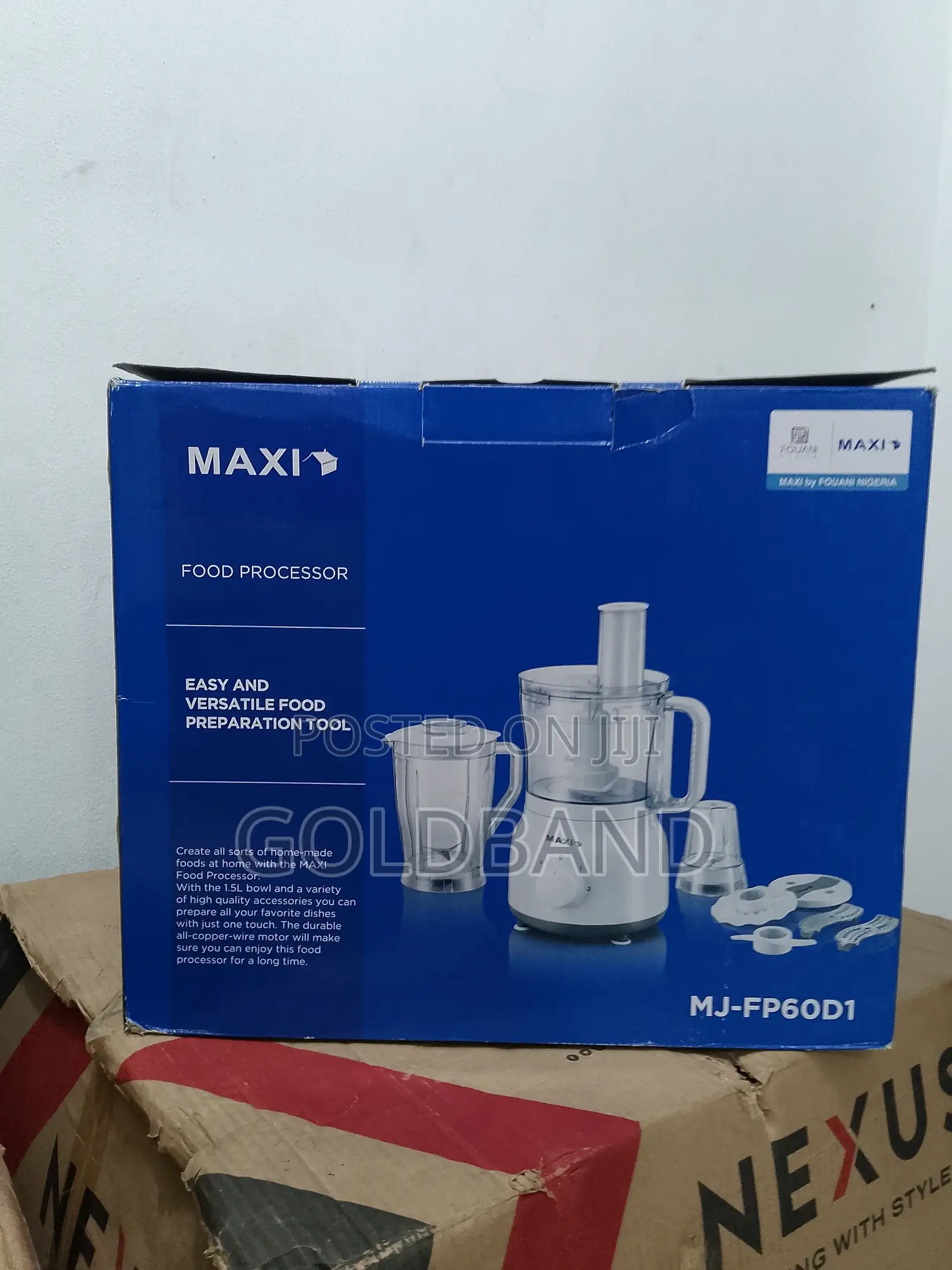 Maxi 1.5L 800W Durable Food Processor (Kitchen Aid)