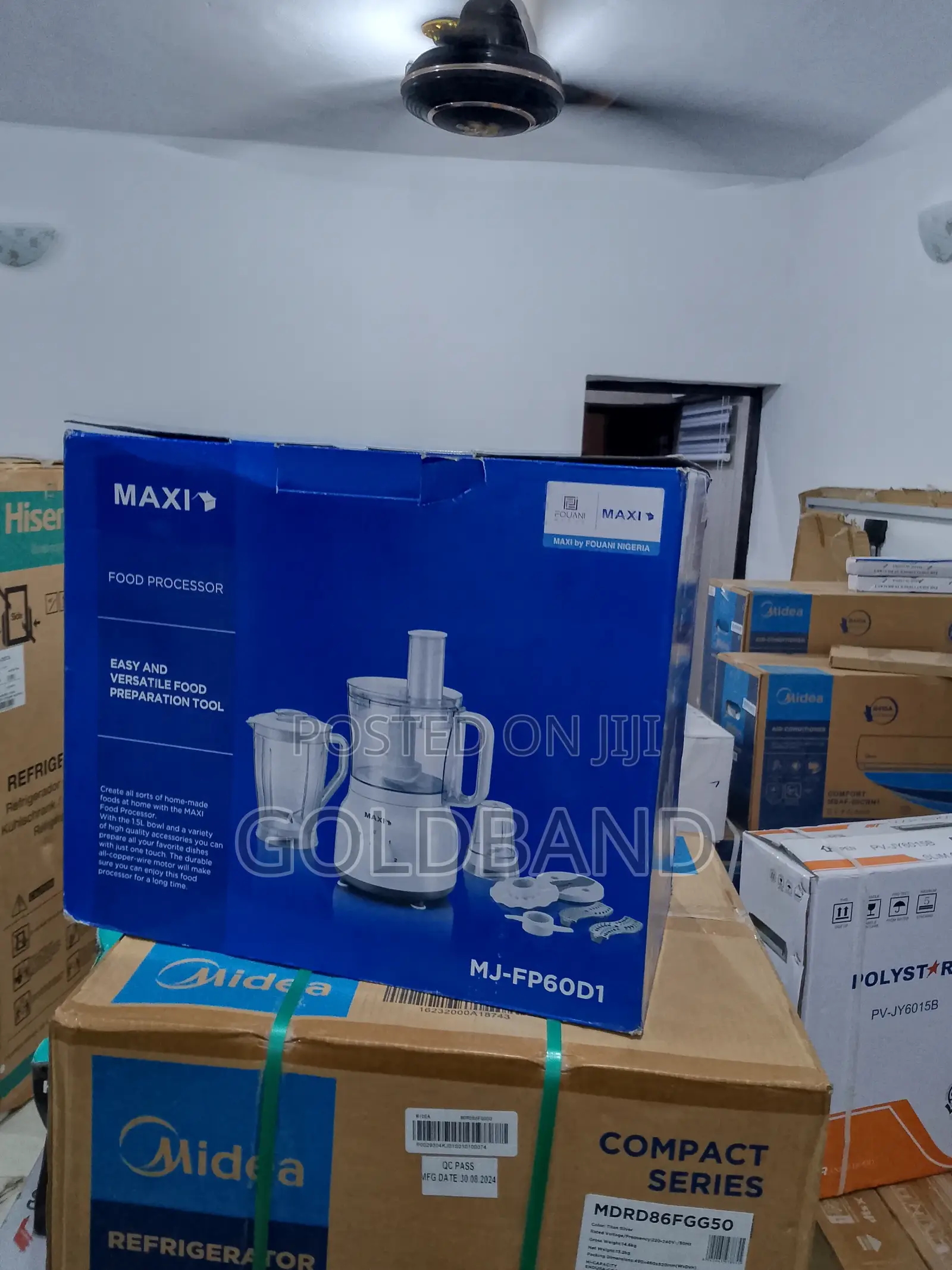Maxi 1.5L 800W Durable Food Processor (Smart Blend)