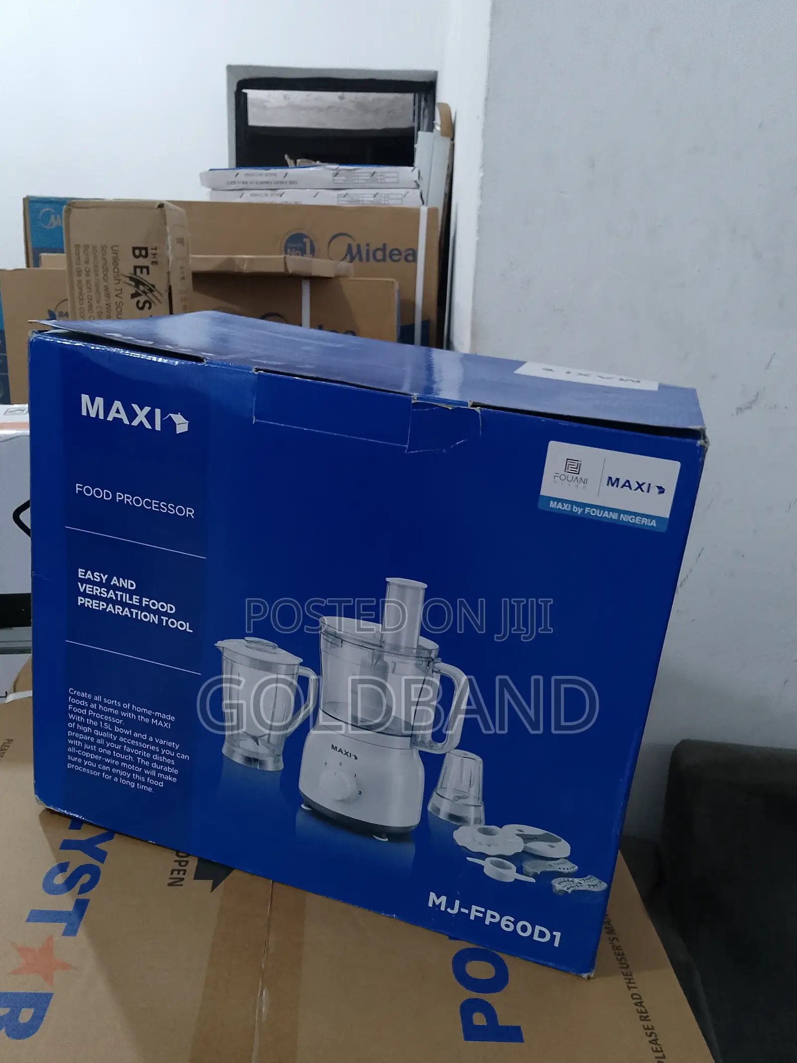 Maxi 1.5L 800W Durable Food Processor (Smart Blend)