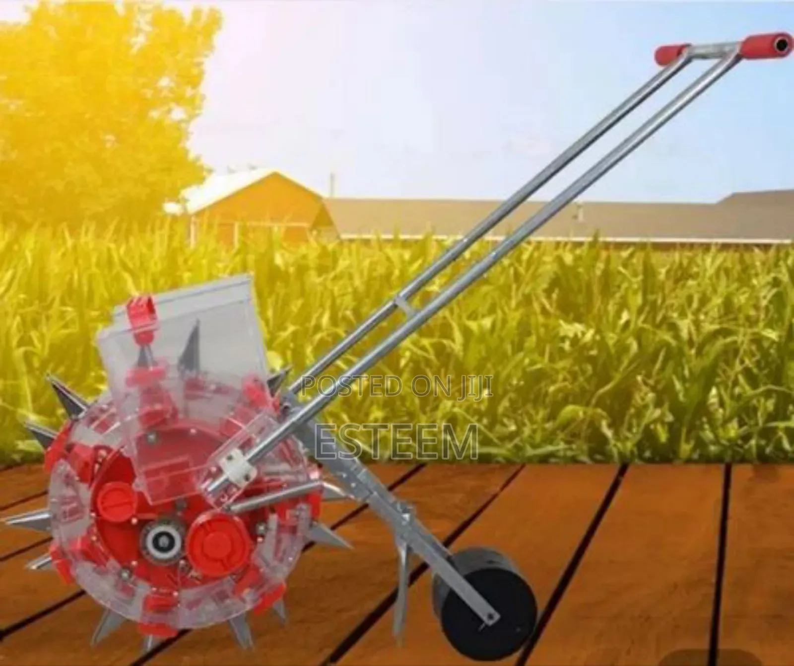 Seed Hand Planter (Double Bucket and Fertilizer Applicator)