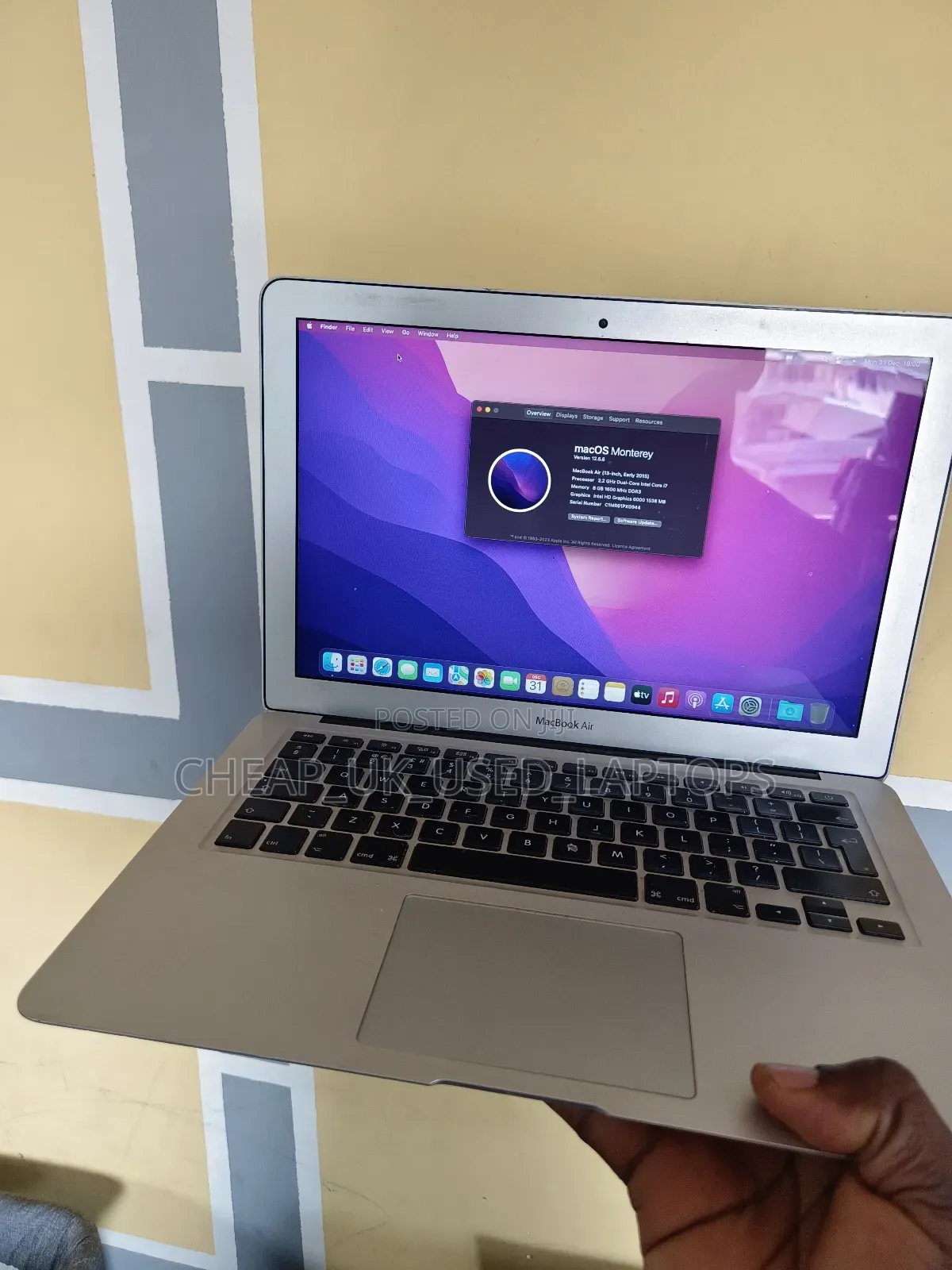 Laptop Apple MacBook Air 2015 8GB Intel Core I7 SSD 128GB