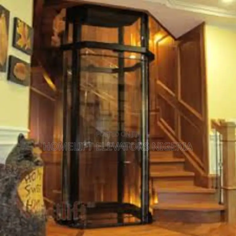 Residential Lift With Glass Doors