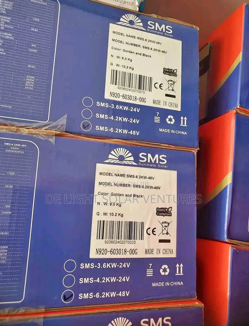 6.2kva 48v SMS Solar Hybrid Inverter