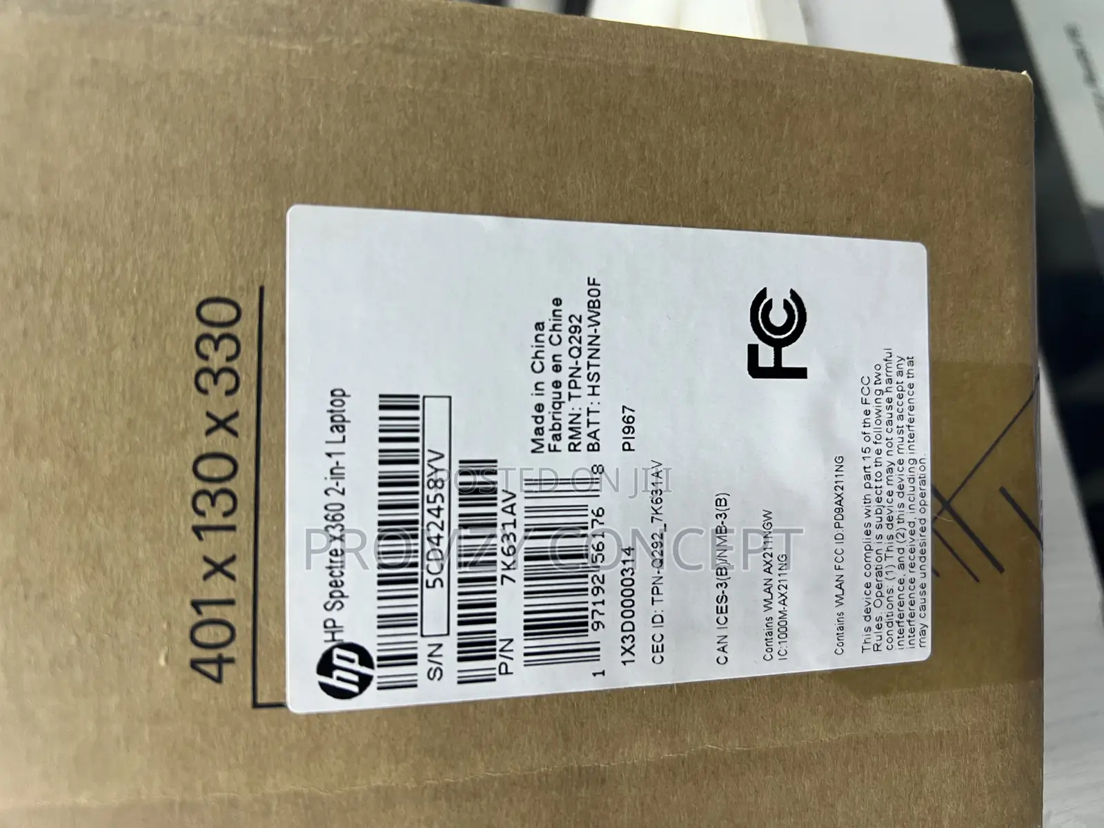 New Laptop HP Spectre X360 32GB Intel Core Ultra 7 SSD 1T