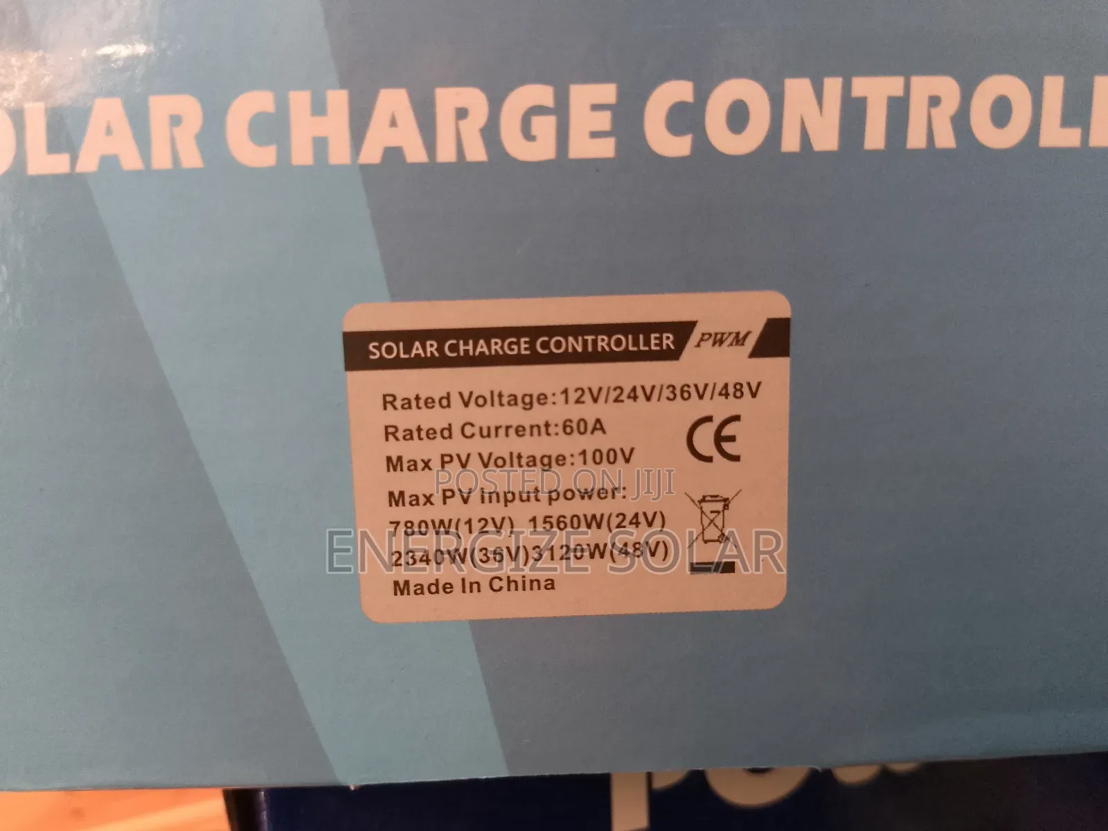 60a Miv Energy PWM Charge Controller