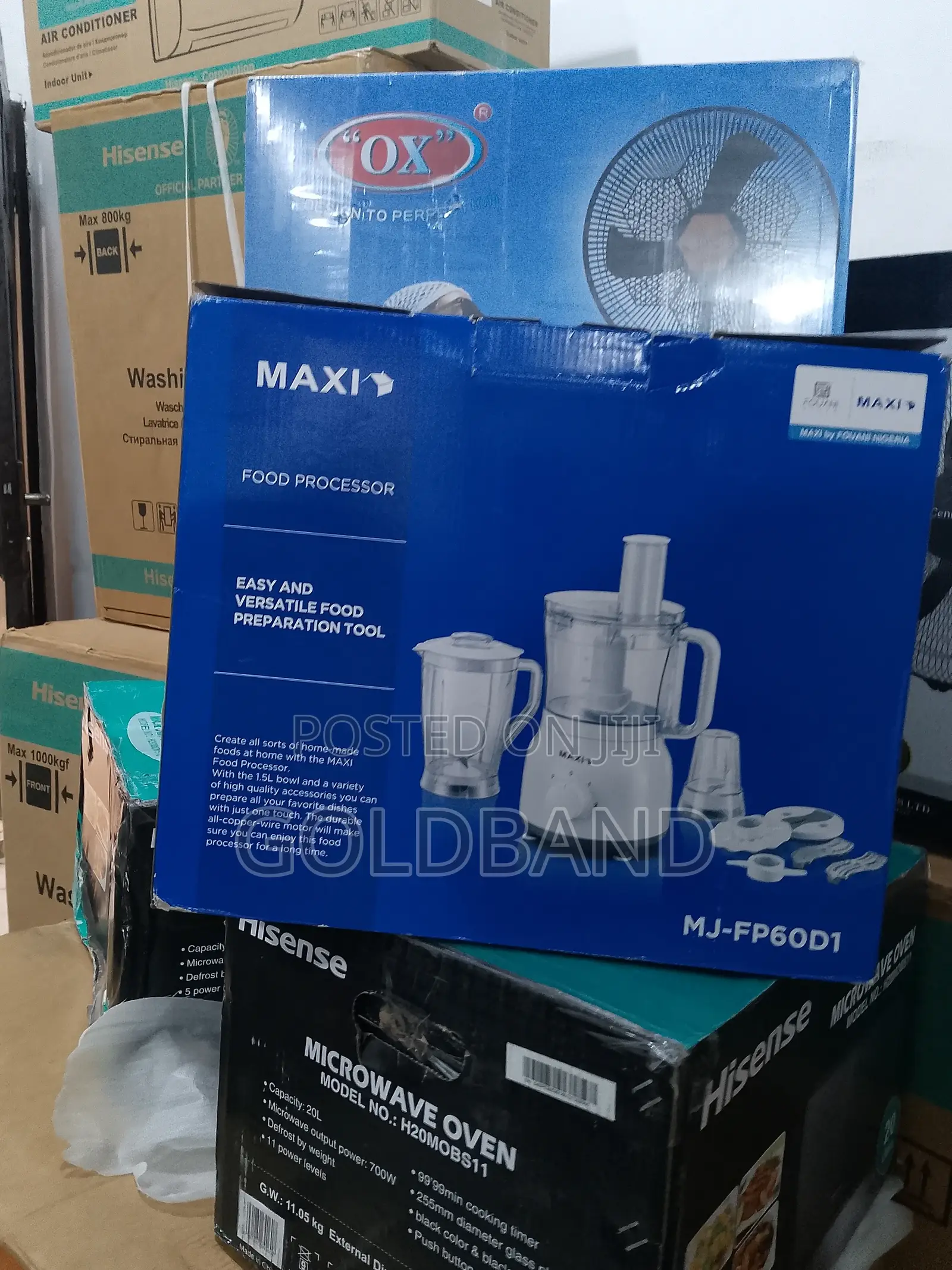 Maxi 1.5L 800W Durable Food Processor (Meal Master Mind)